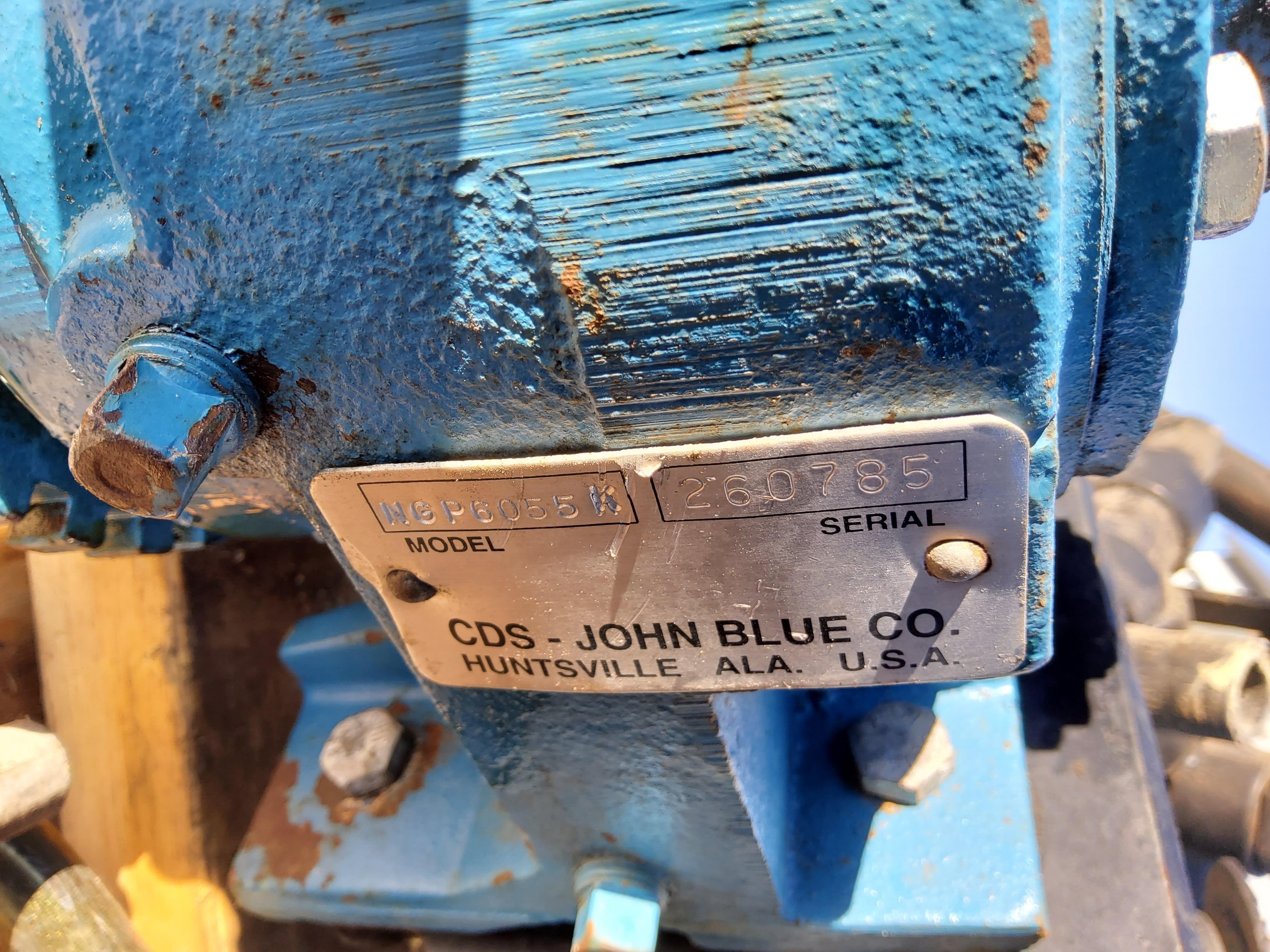 John Blue Liquid Fertilizer Pump Bigiron Auctions