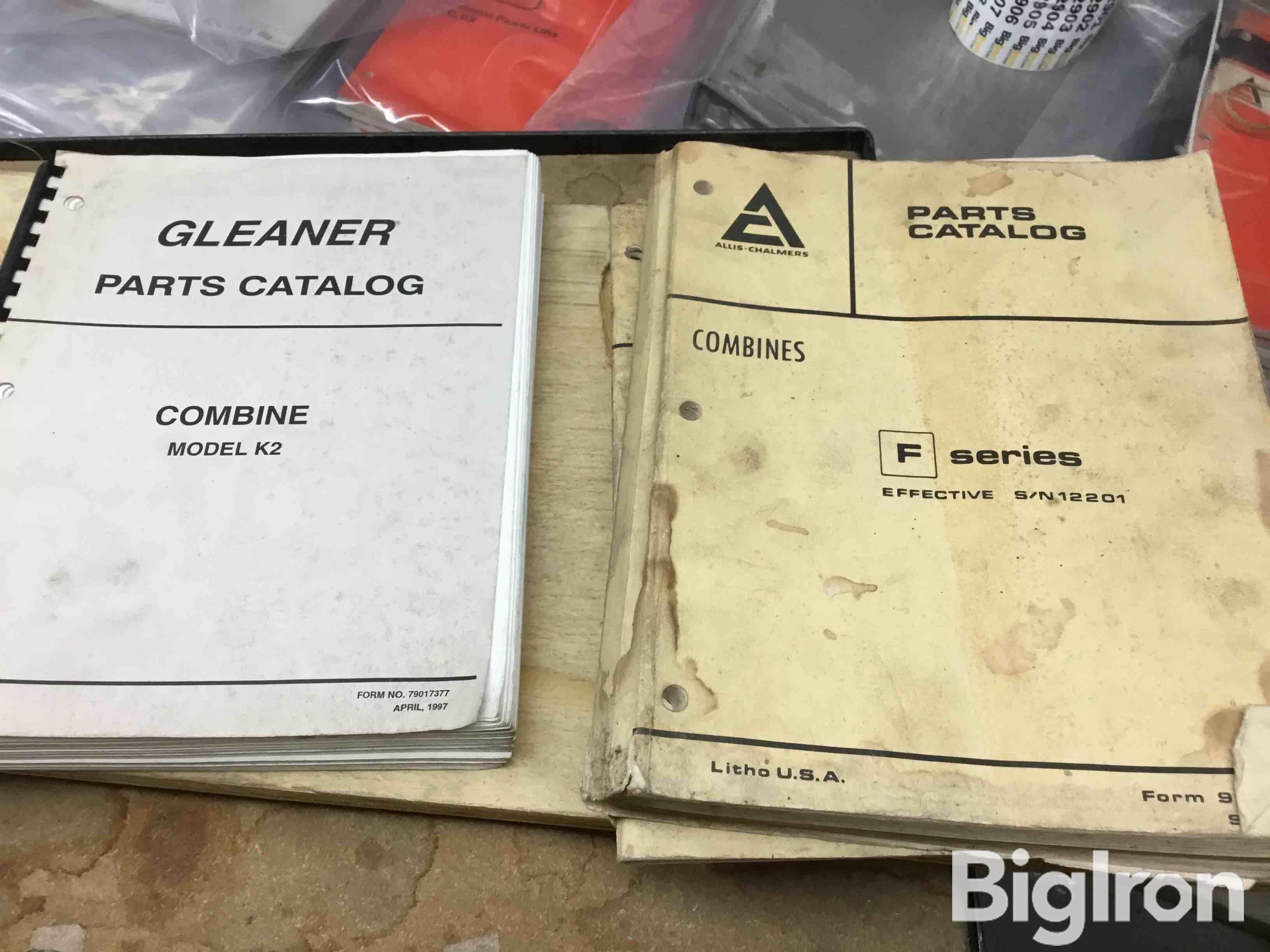 Allis-Chalmers Parts Manuals BigIron Auctions