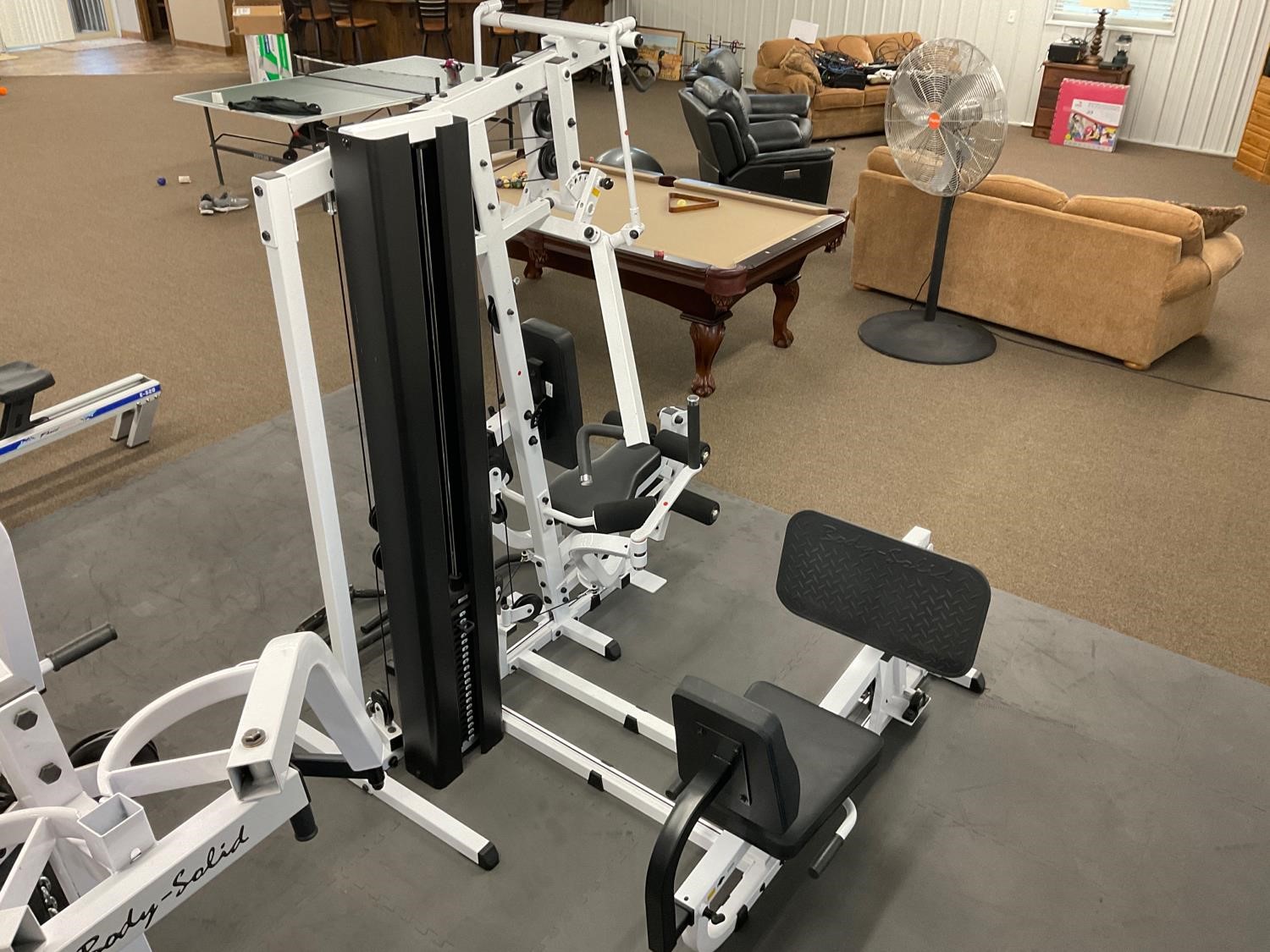 Body Solid EXM 2750 Multi-Station Home Exercise Gym BigIron Auctions