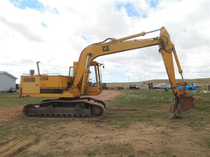 1988 Caterpillar 215 B Excavator BigIron Auctions