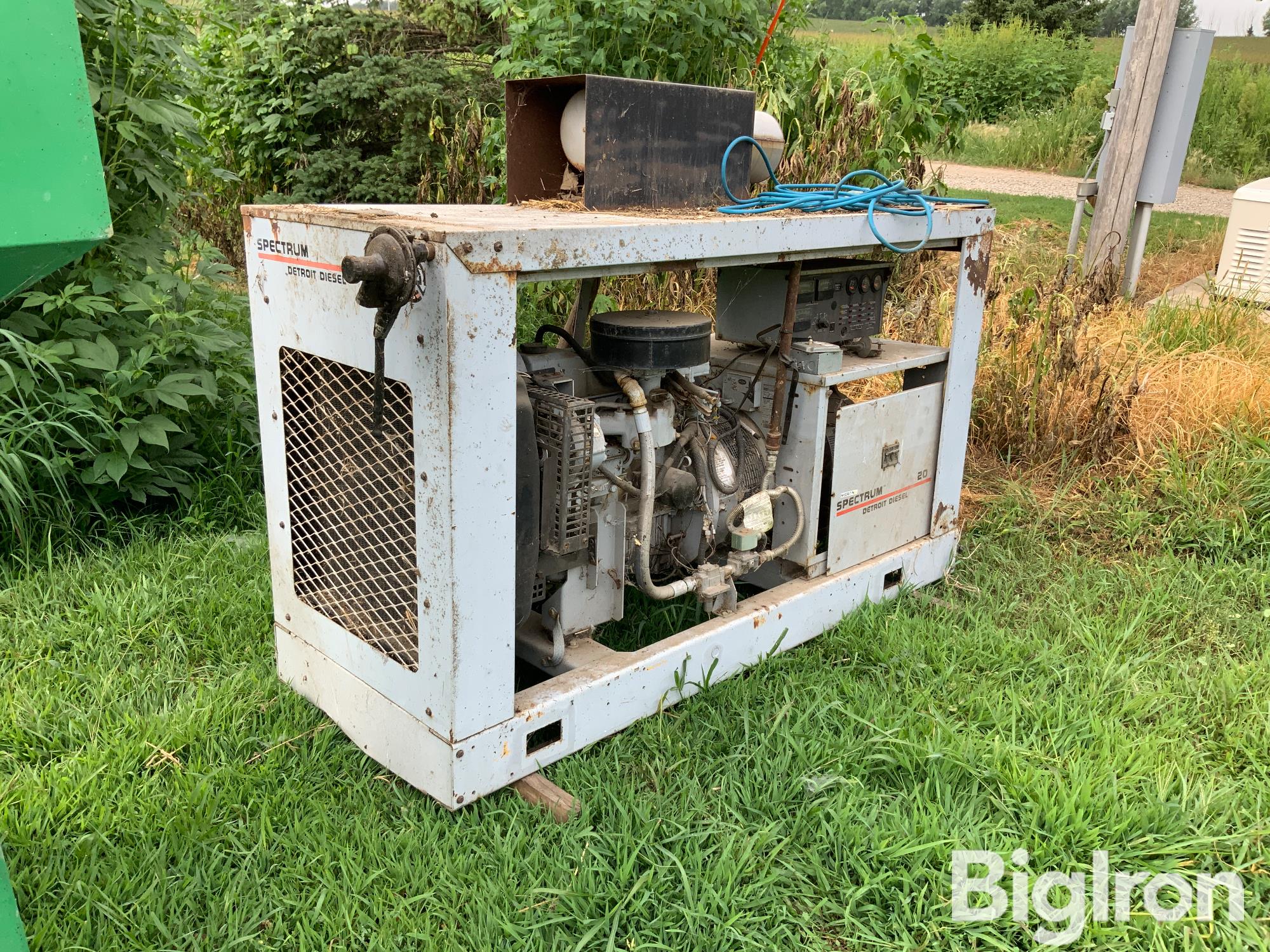 Spectrum Detroit Diesel Generator BigIron Auctions