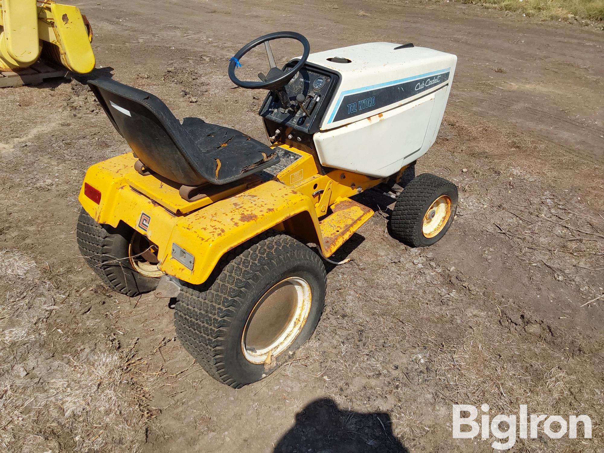 Cub Cadet 782 Hydro Lawn Tractor BigIron Auctions