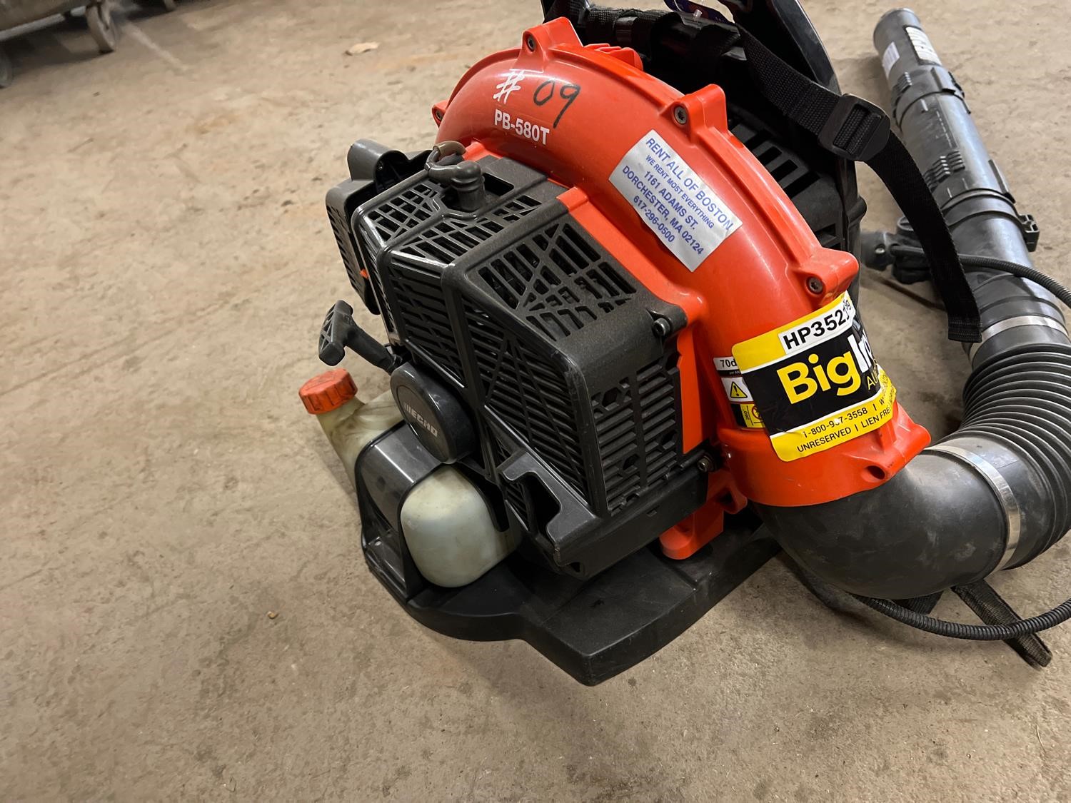 Echo PB-580T Gas Powered Blower BigIron Auctions