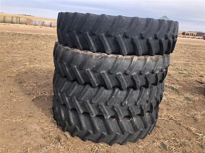 Firestone 480 80r50 Rear Tractor Tires Bigiron Auctions