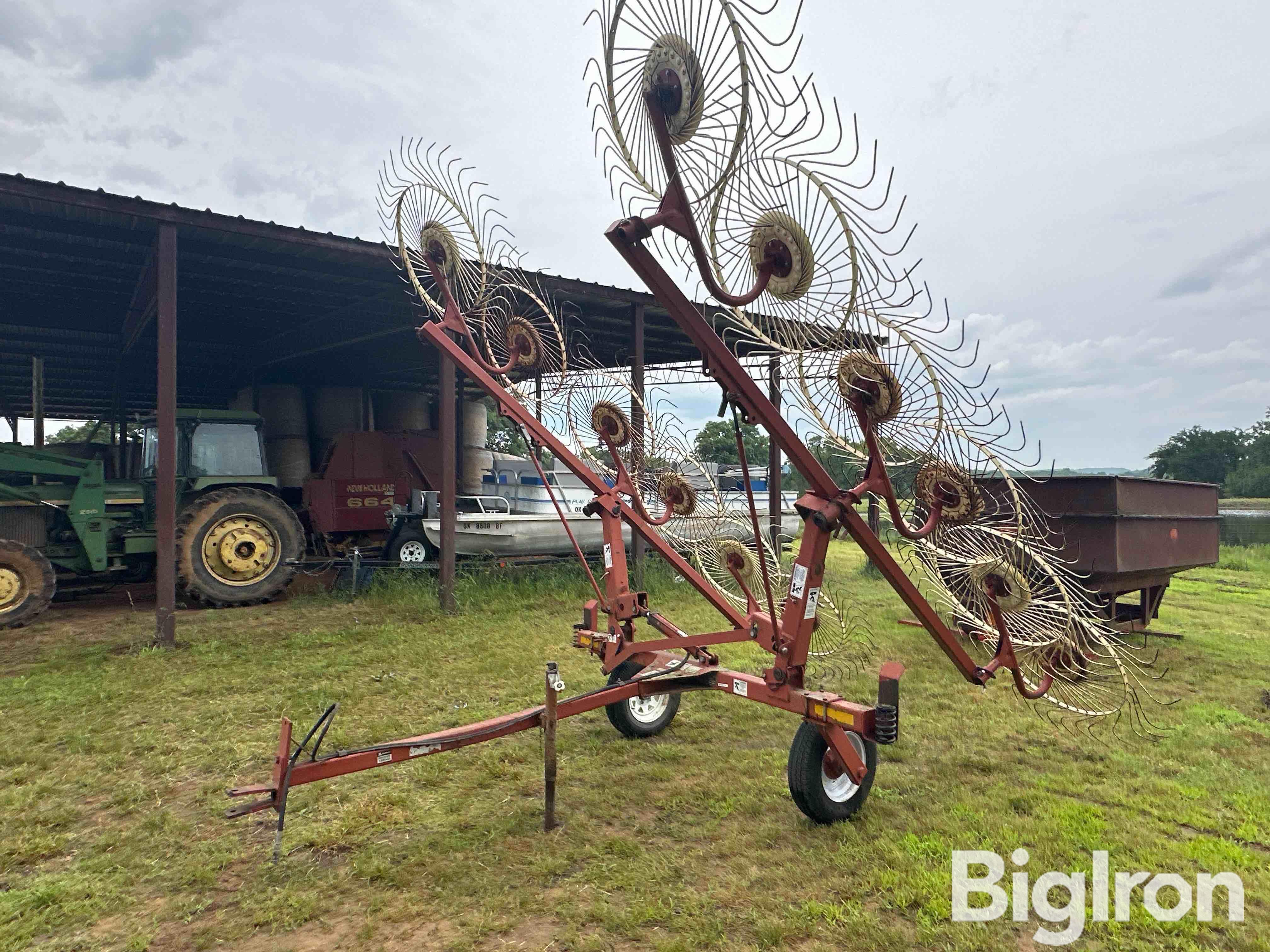 Hesston 5012 Hay Rake BigIron Auctions