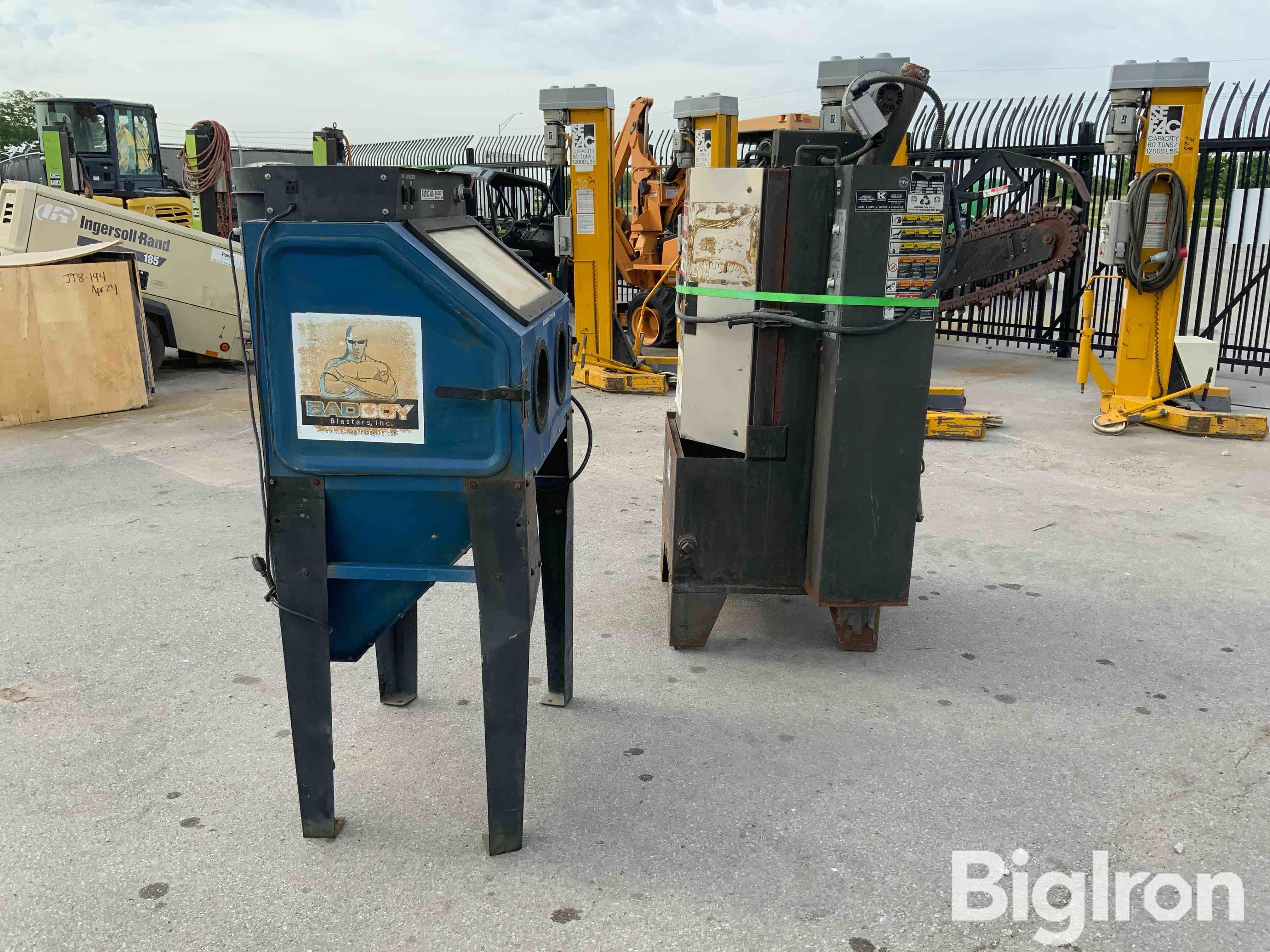 Bad Boy Sand Blaster & Aaladin Automatic Parts Washer BigIron Auctions