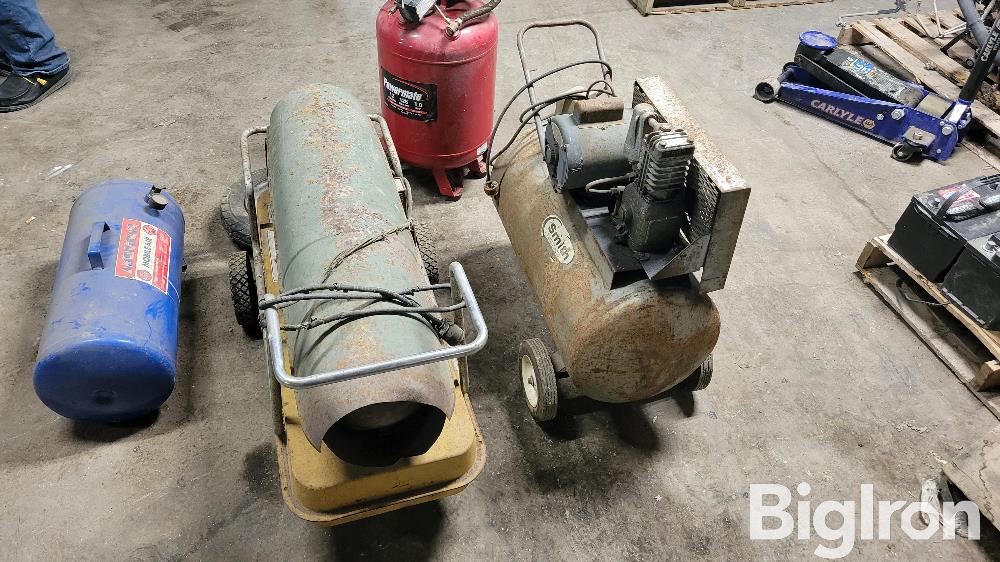 Electric Air Compressors & Heater BigIron Auctions