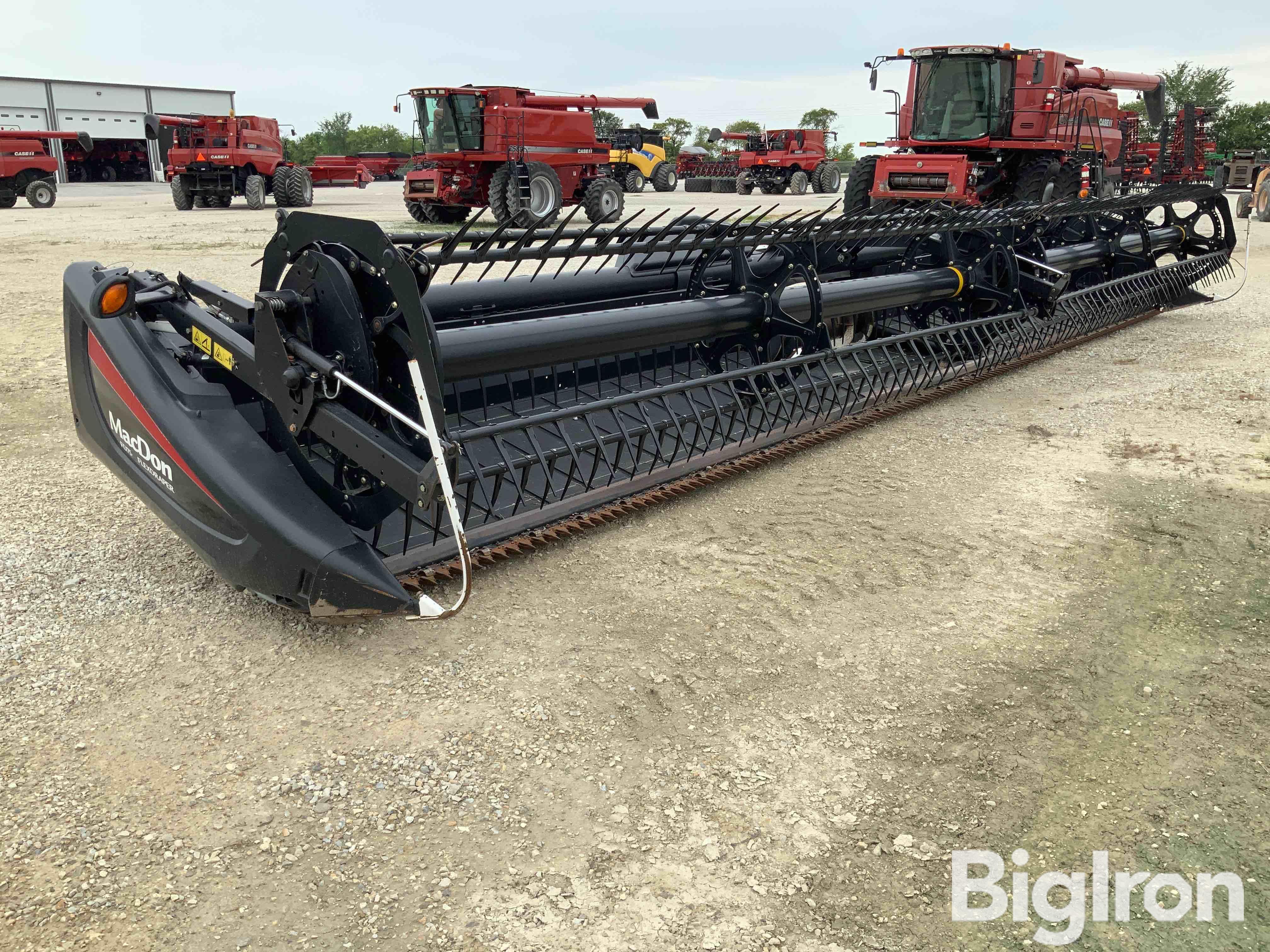 2013 MacDon FD75-S 35' Draper Head BigIron Auctions