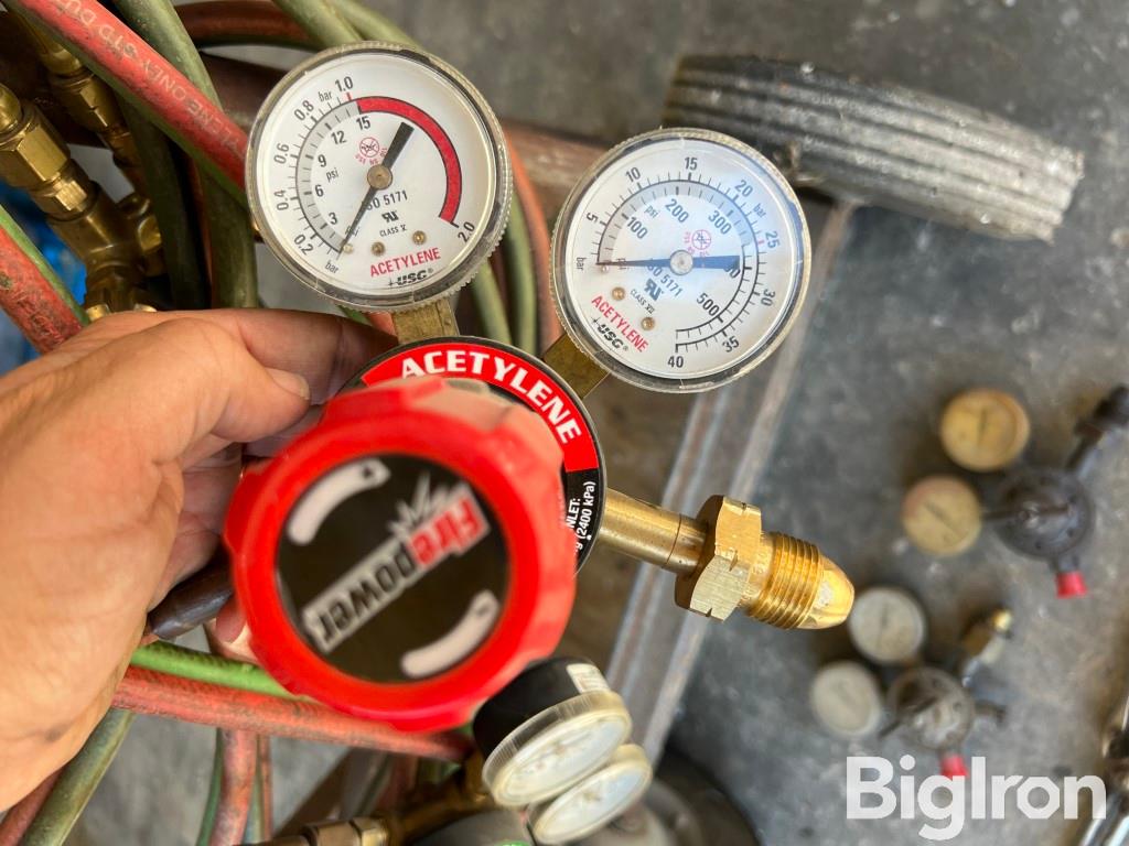 Oxy-acetylene Torch Setup Bigiron Auctions