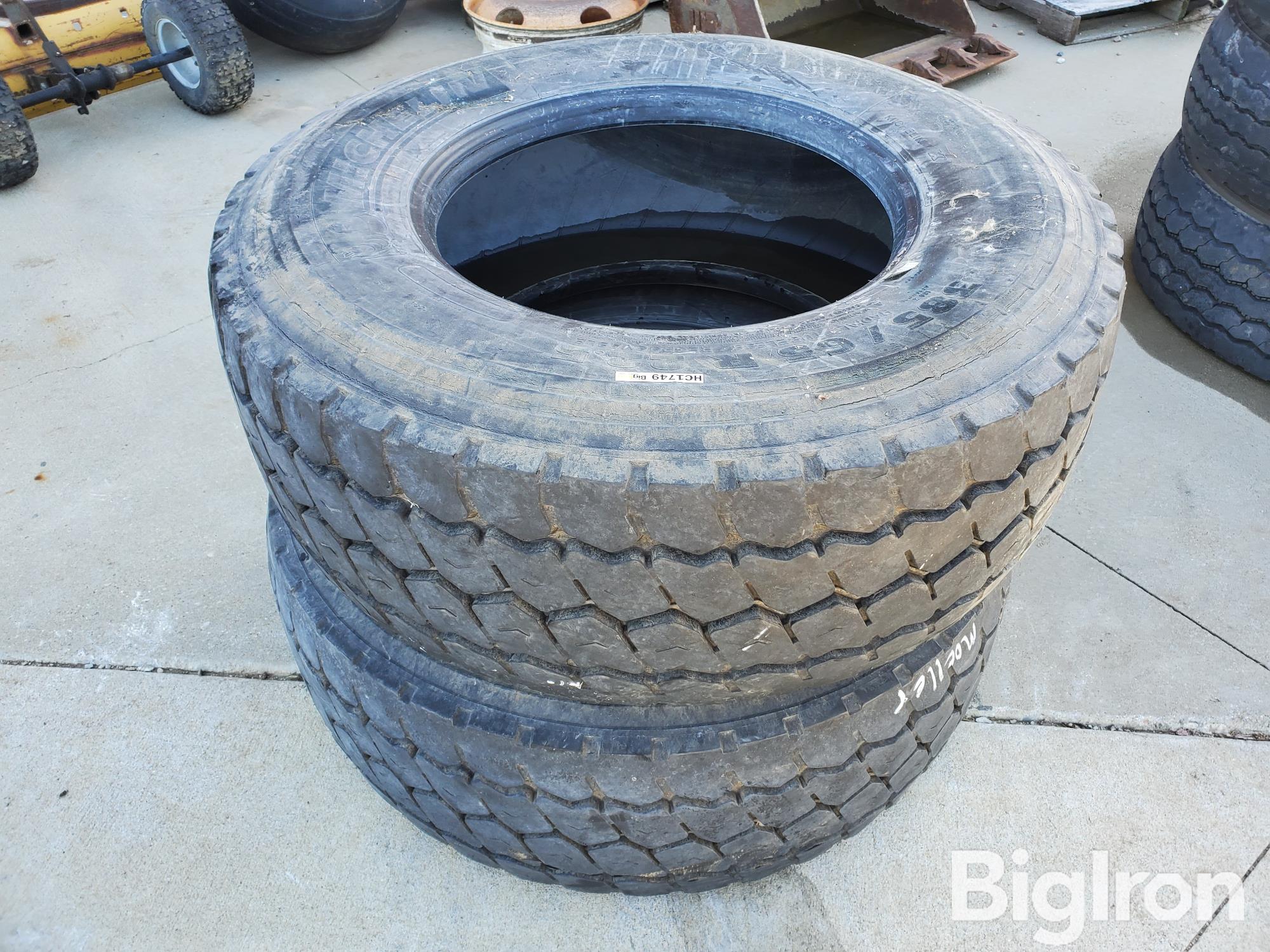 Michelin 385/65R22.5 Tires BigIron Auctions