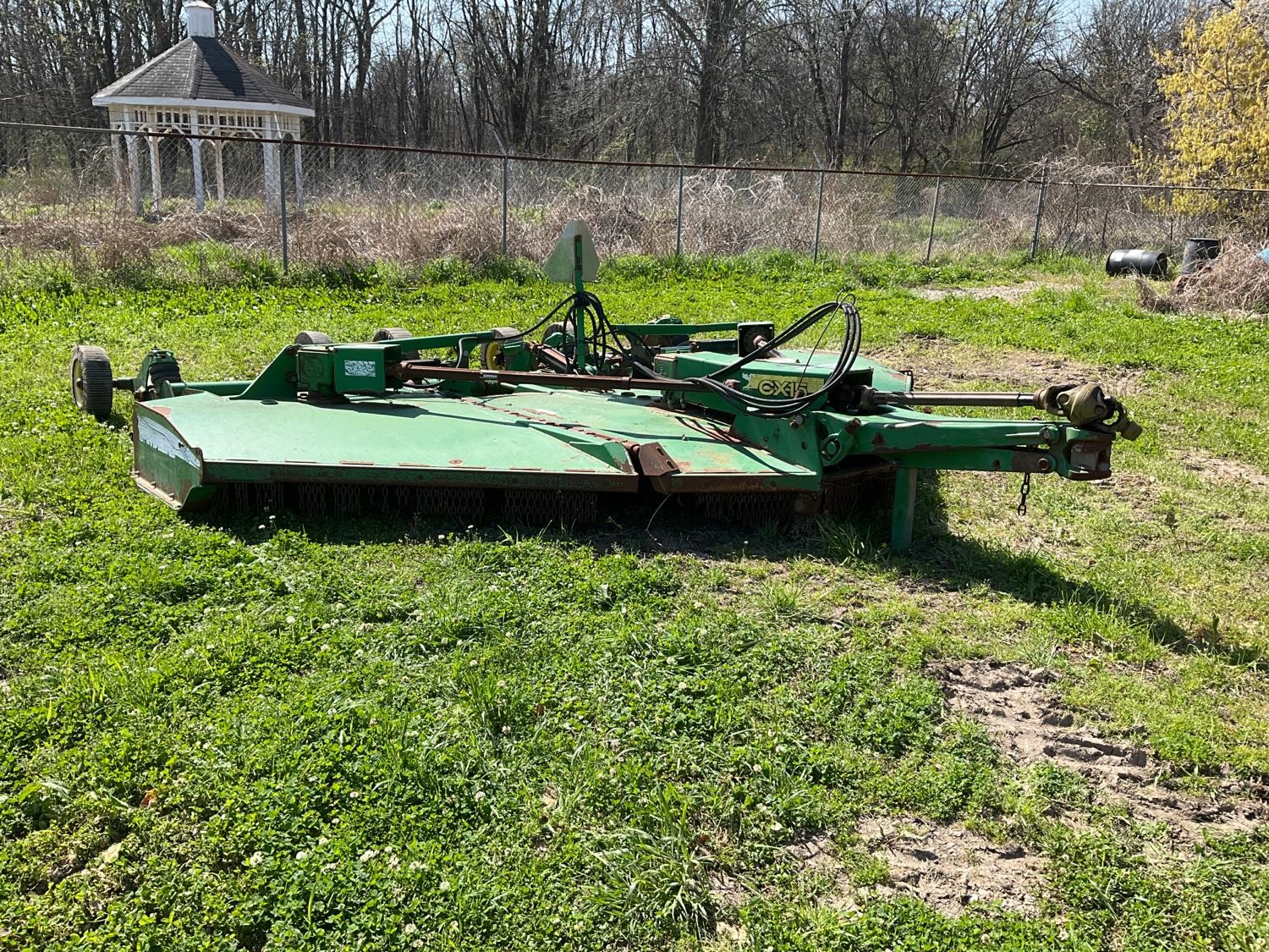 2003 John Deere CX15 Batwing Rotary Mower BigIron Auctions