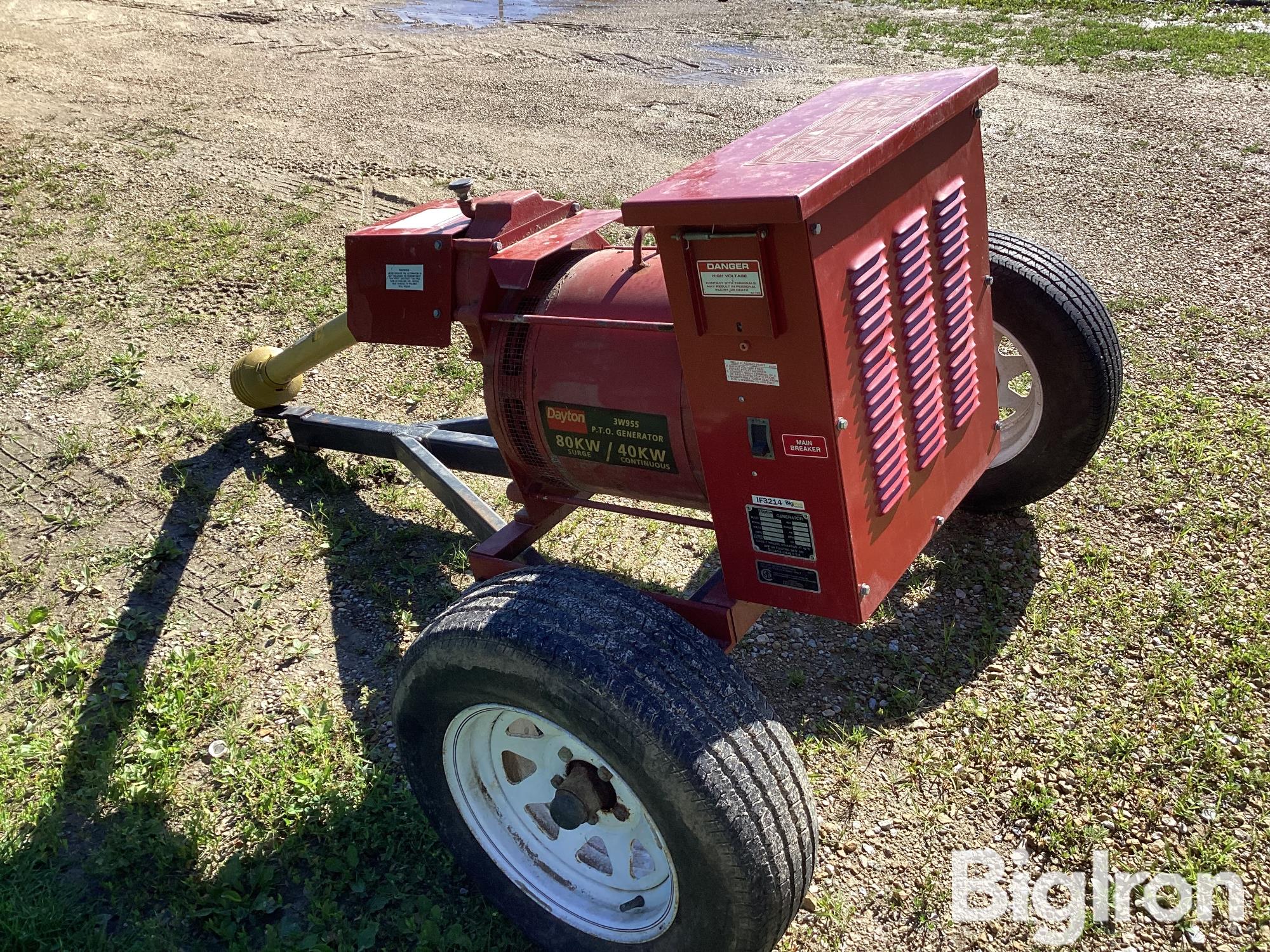 Dayton 3W955D Portable Generator BigIron Auctions