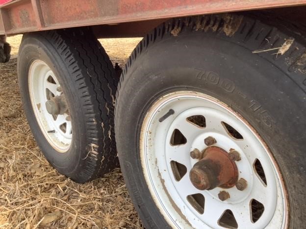 1970 Shop Built 6-Wheel Tri/A Flatbed Trailer BigIron Auctions