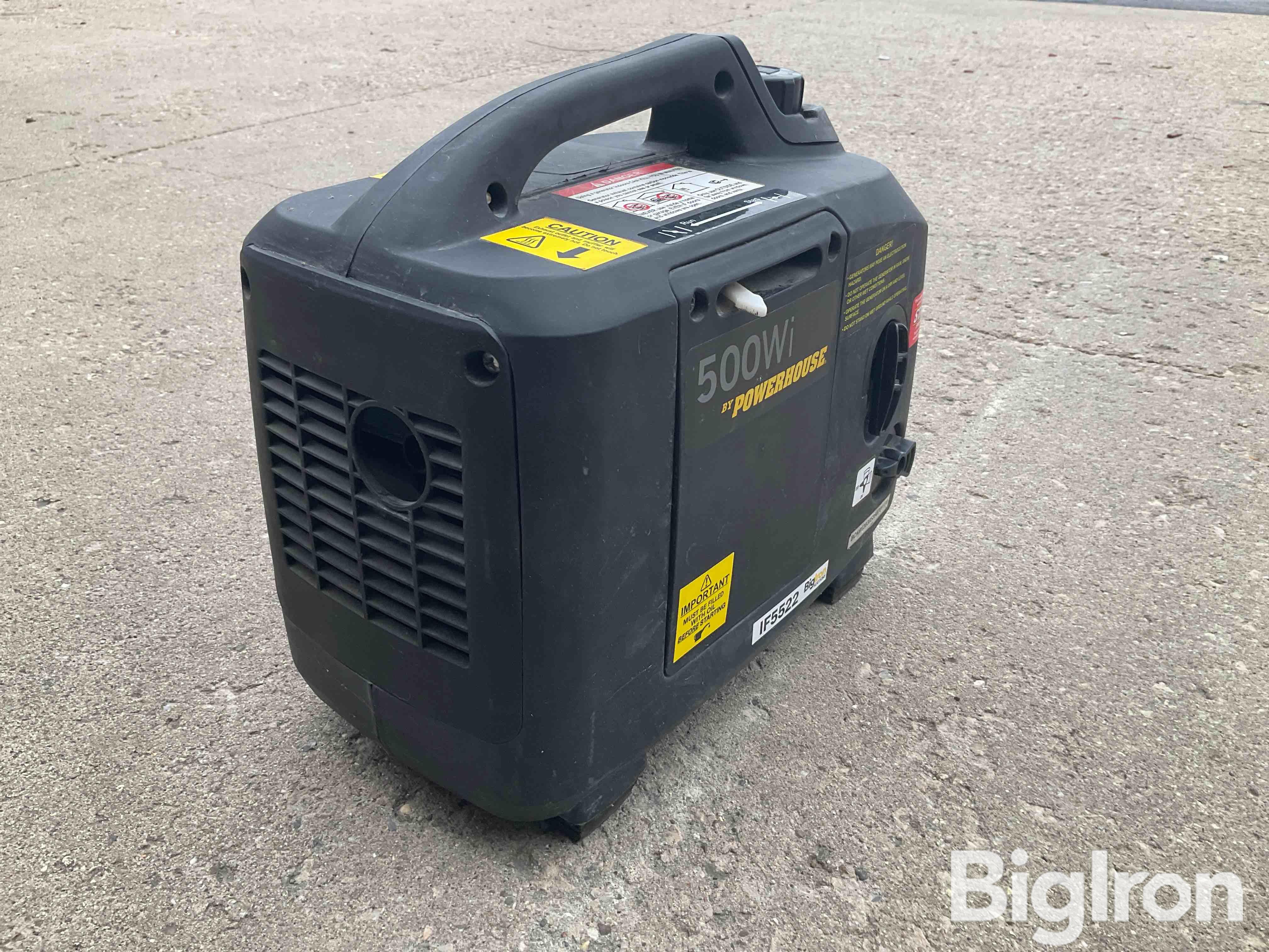 Powerhouse 500wi Generator/Inverter BigIron Auctions