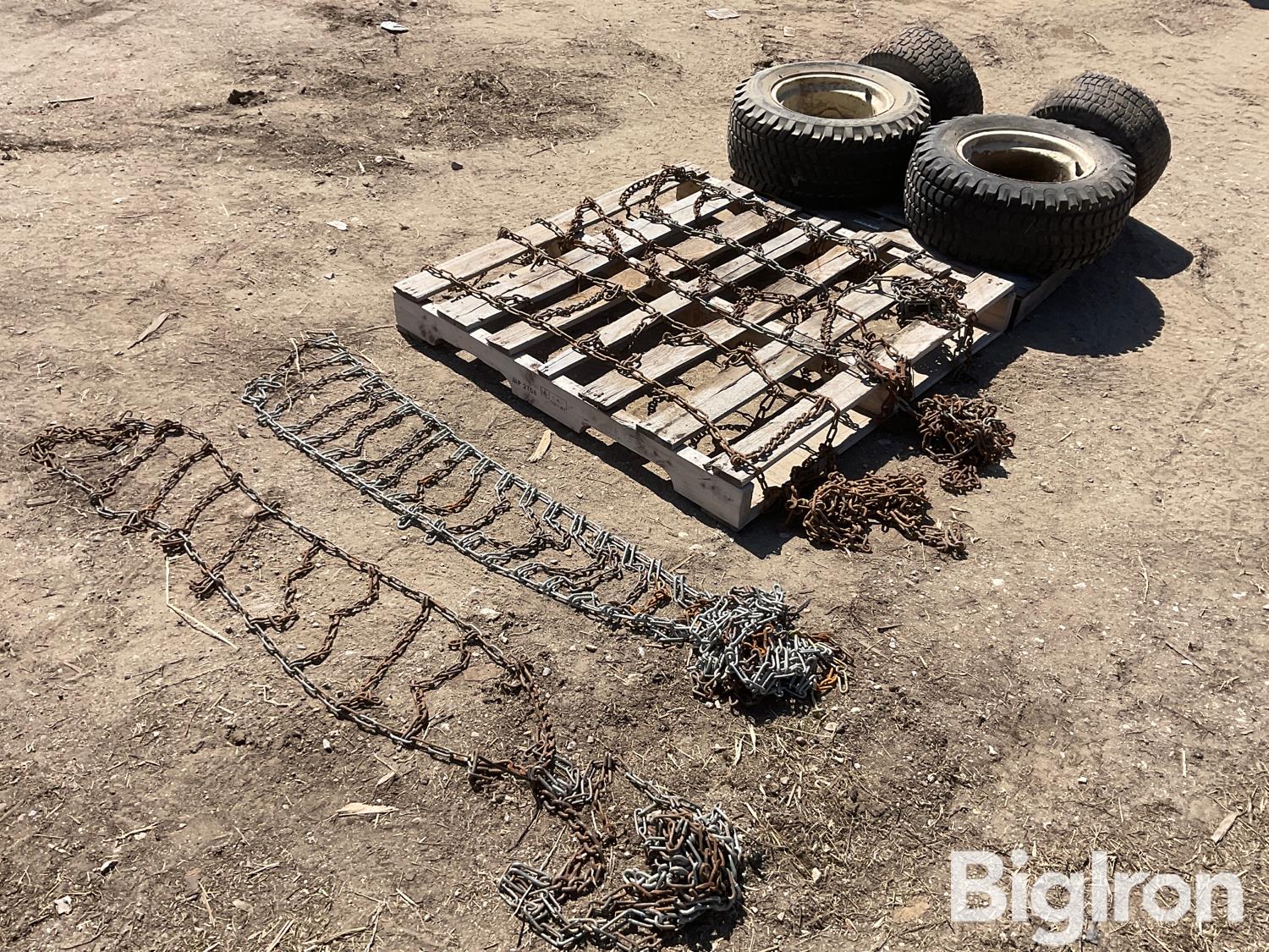 Cub Cadet Lawn Tractor Rims, Tires & Chains BigIron Auctions