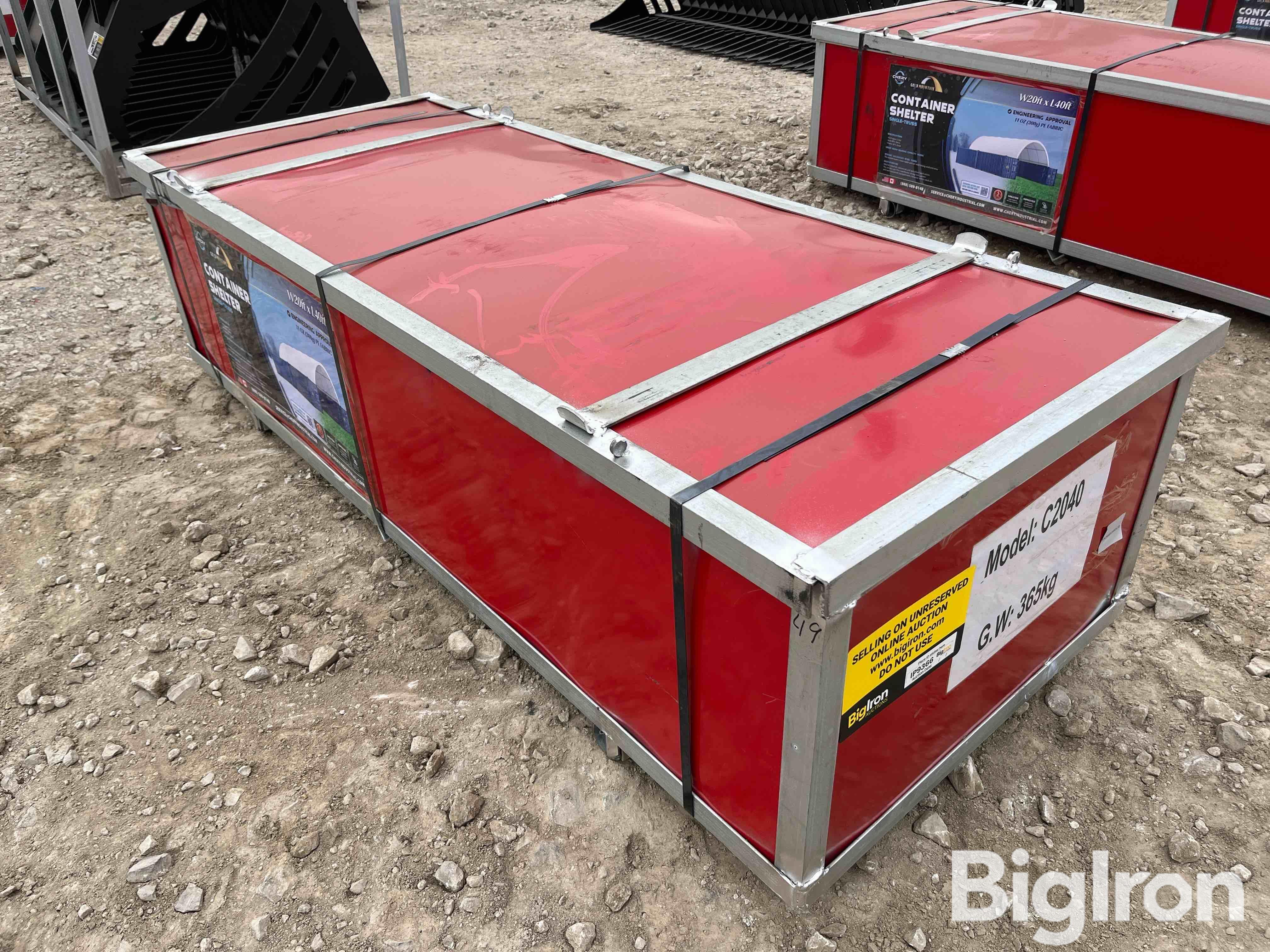 2024 Gold Mountain C2040 20 X 40 Container Shelter BigIron Auctions   2024goldmountain20x40containershelter 87fa61cca2654ec8b8f0fc62dcb87f63 