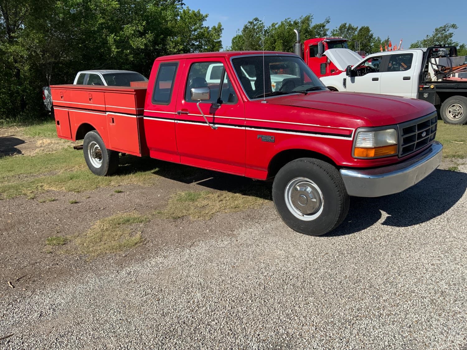 1997 Ford F250 Heavy Duty 2WD Extended Cab Service Pickup BigIron Auctions