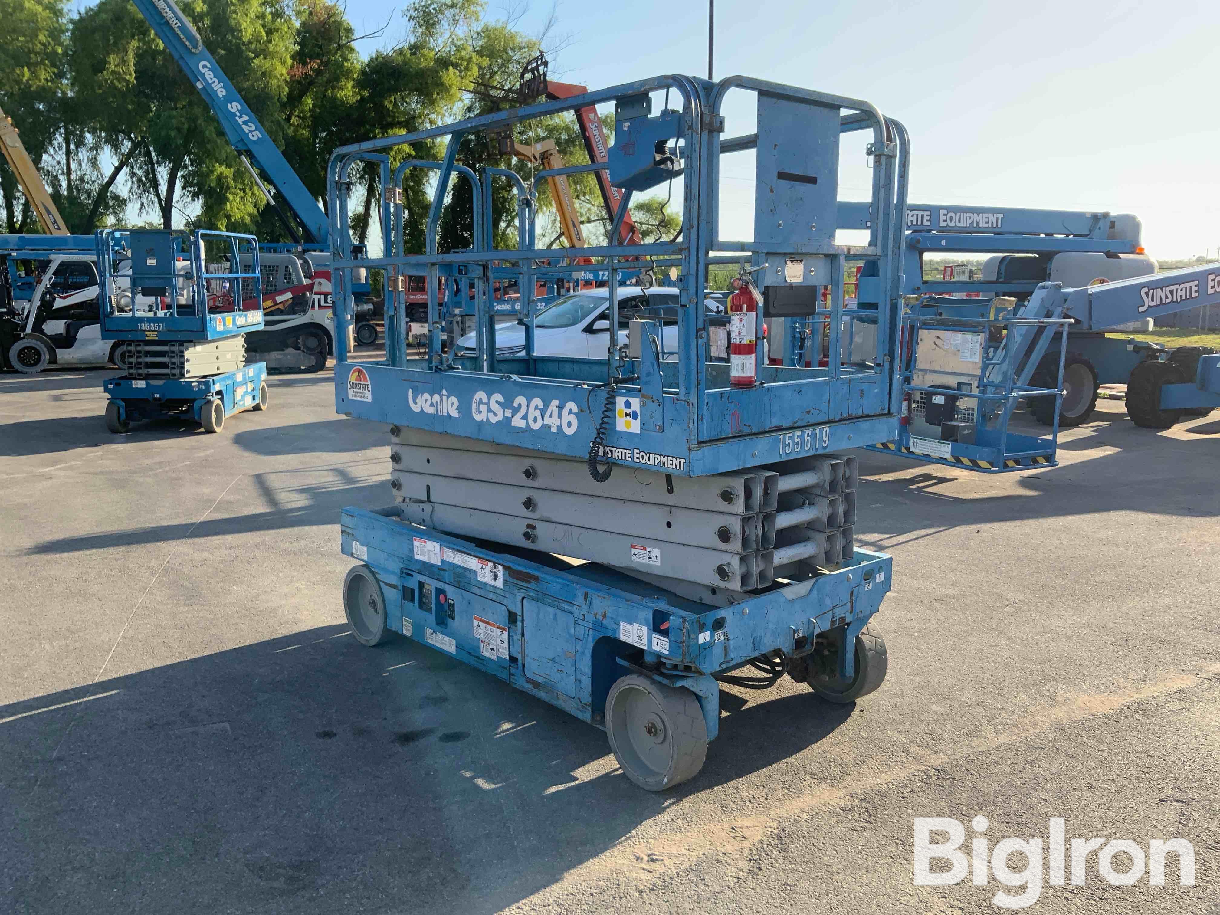 2016 Genie Gs2646 Scissor Lift Bigiron Auctions