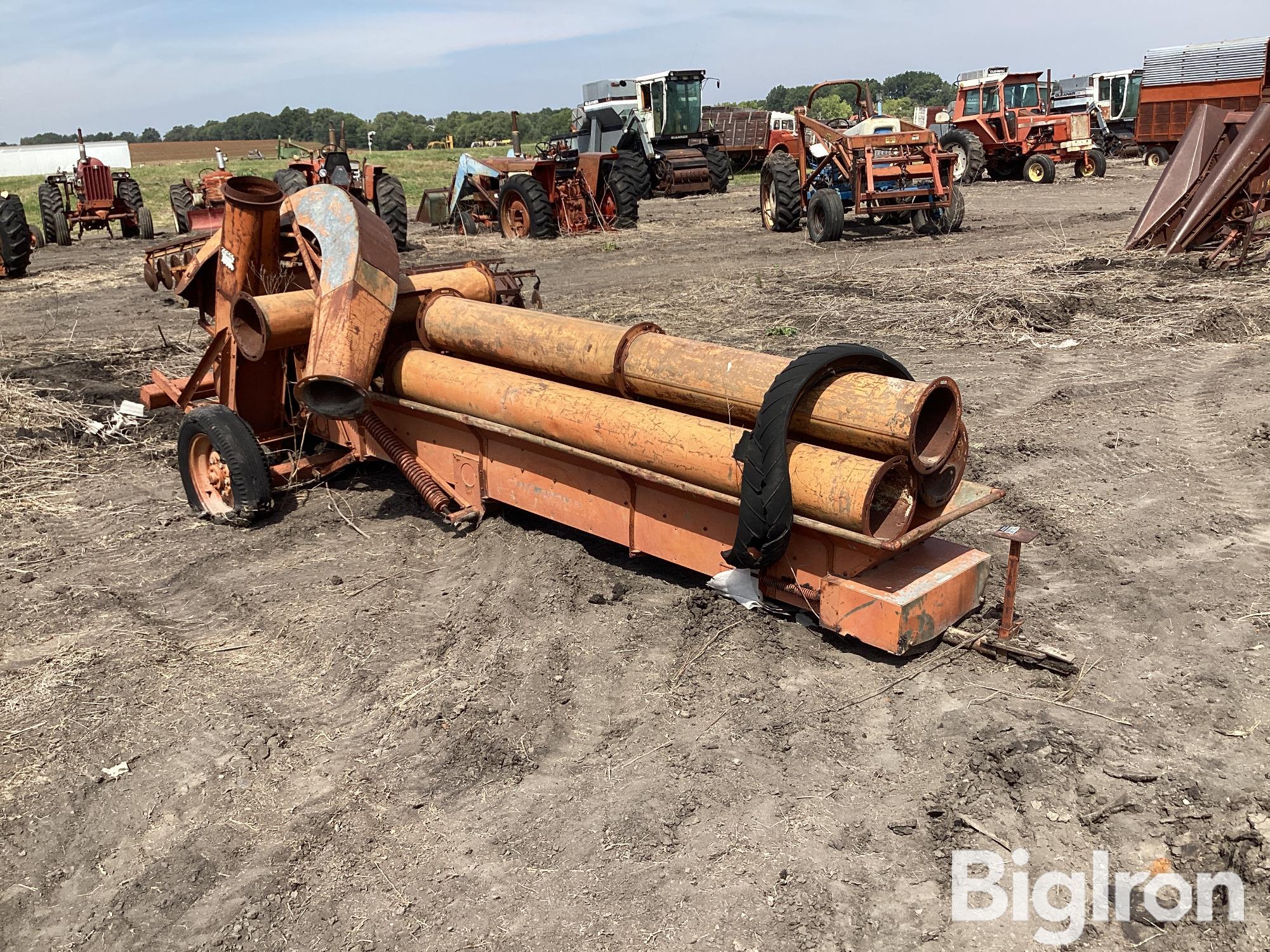 Allis Chalmers Forage Blower W Trough Feeder Bigiron Auctions