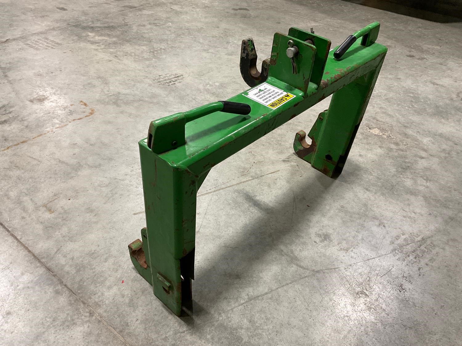 John Deere IMatch Cat 1 3Pt Quick Hitch BigIron Auctions