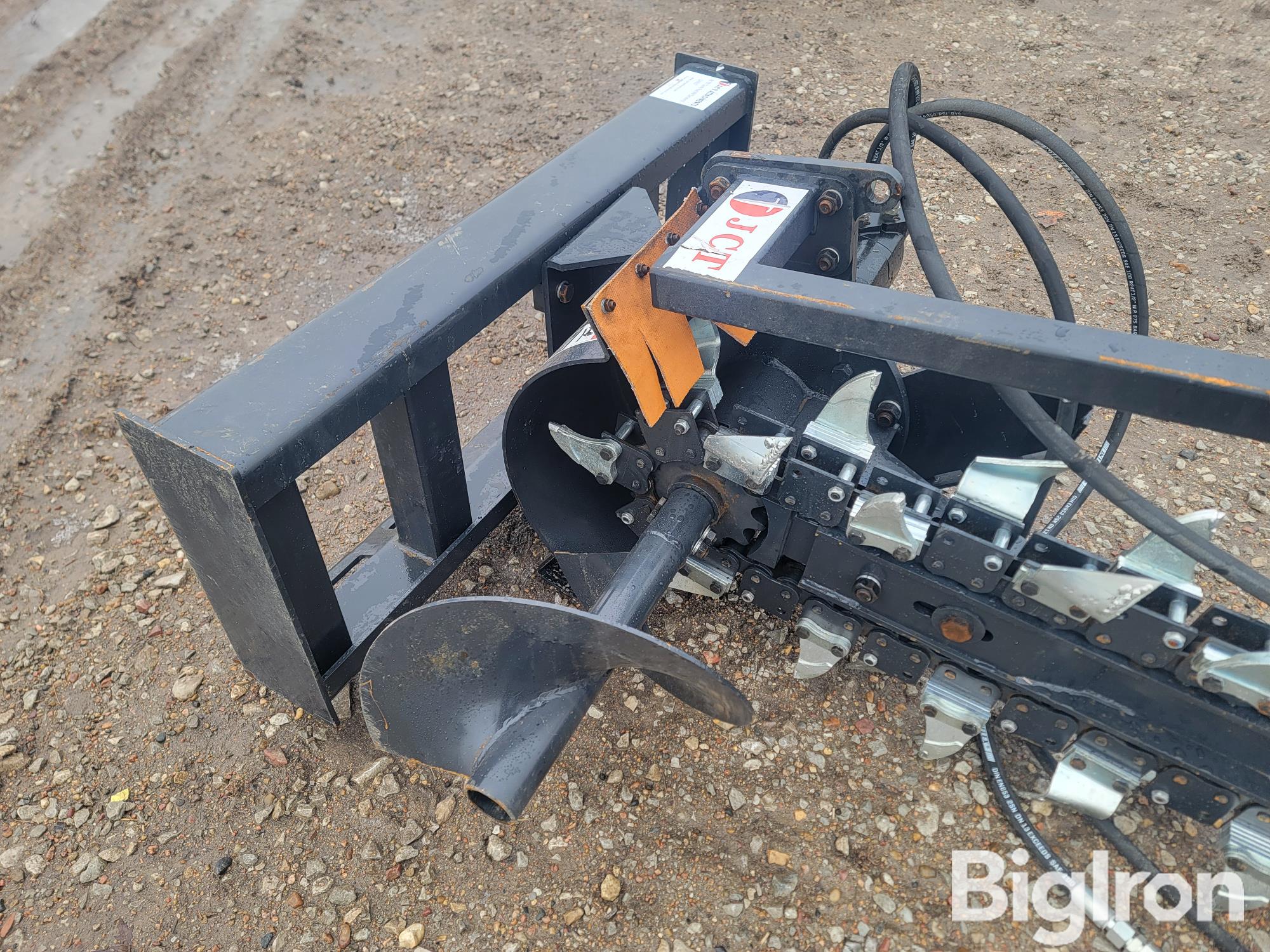 2024 JCT Trencher Skid Steer Attachment BigIron Auctions