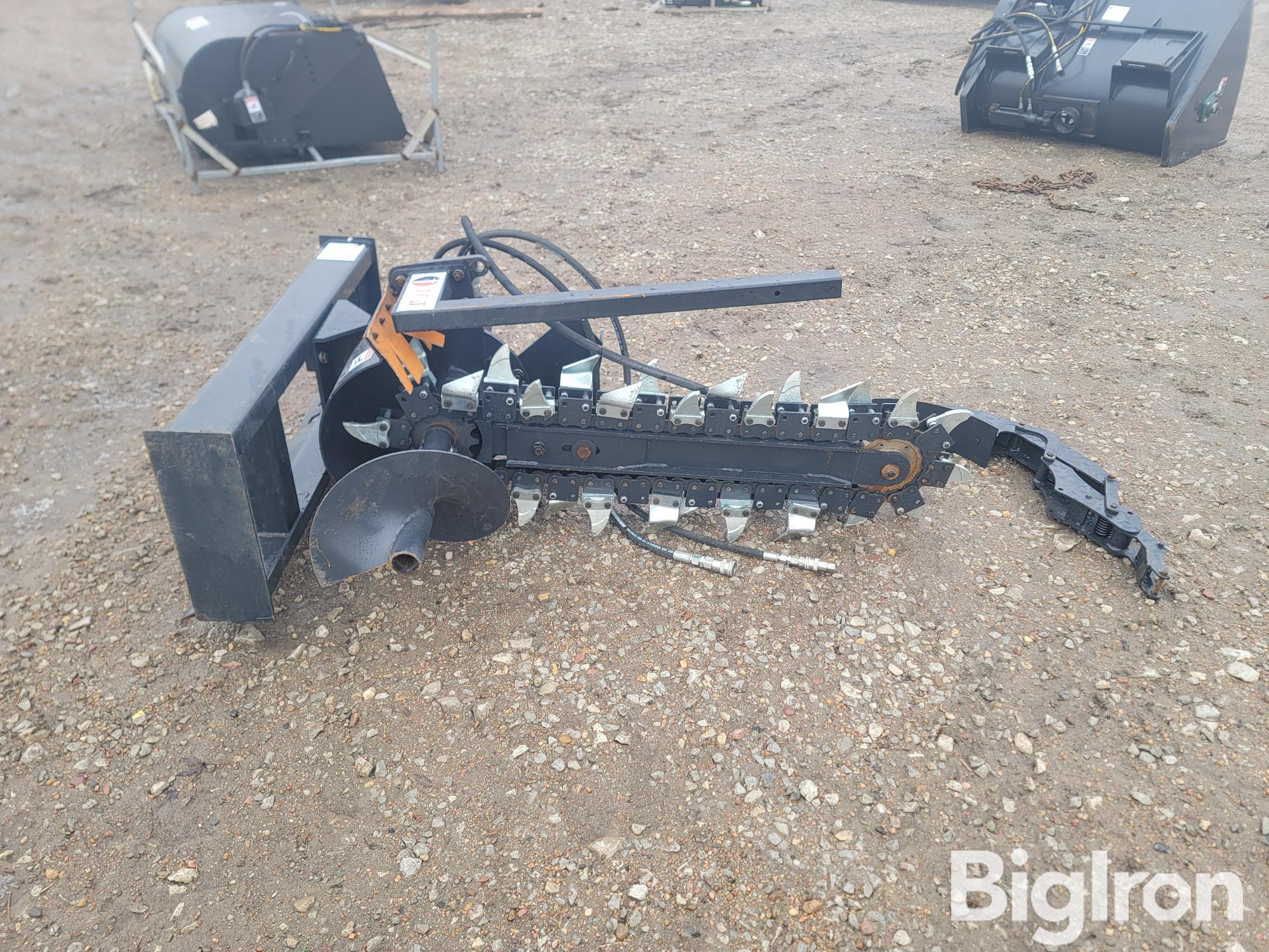 2024 JCT Trencher Skid Steer Attachment BigIron Auctions