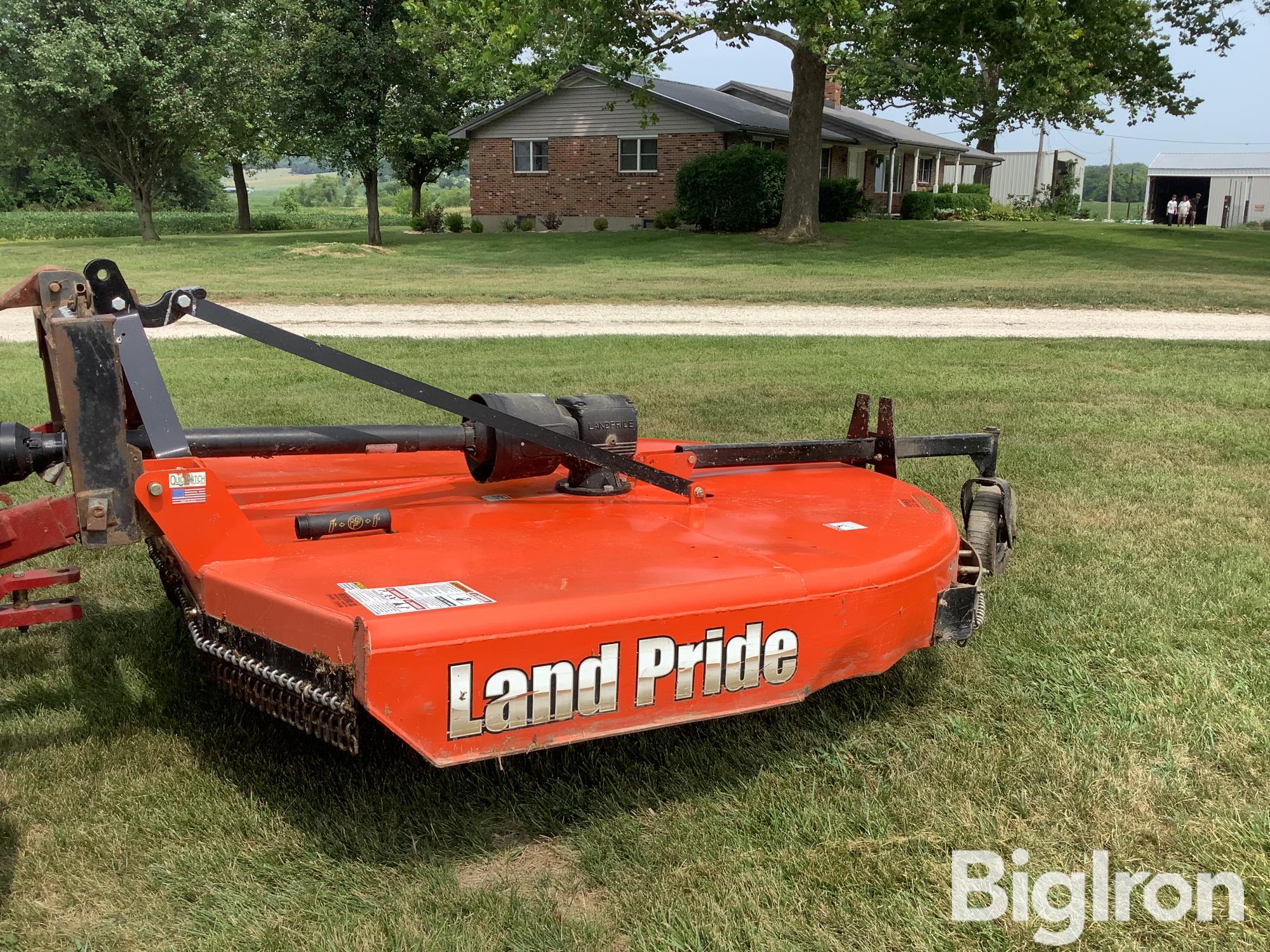 Land pride brush online hog