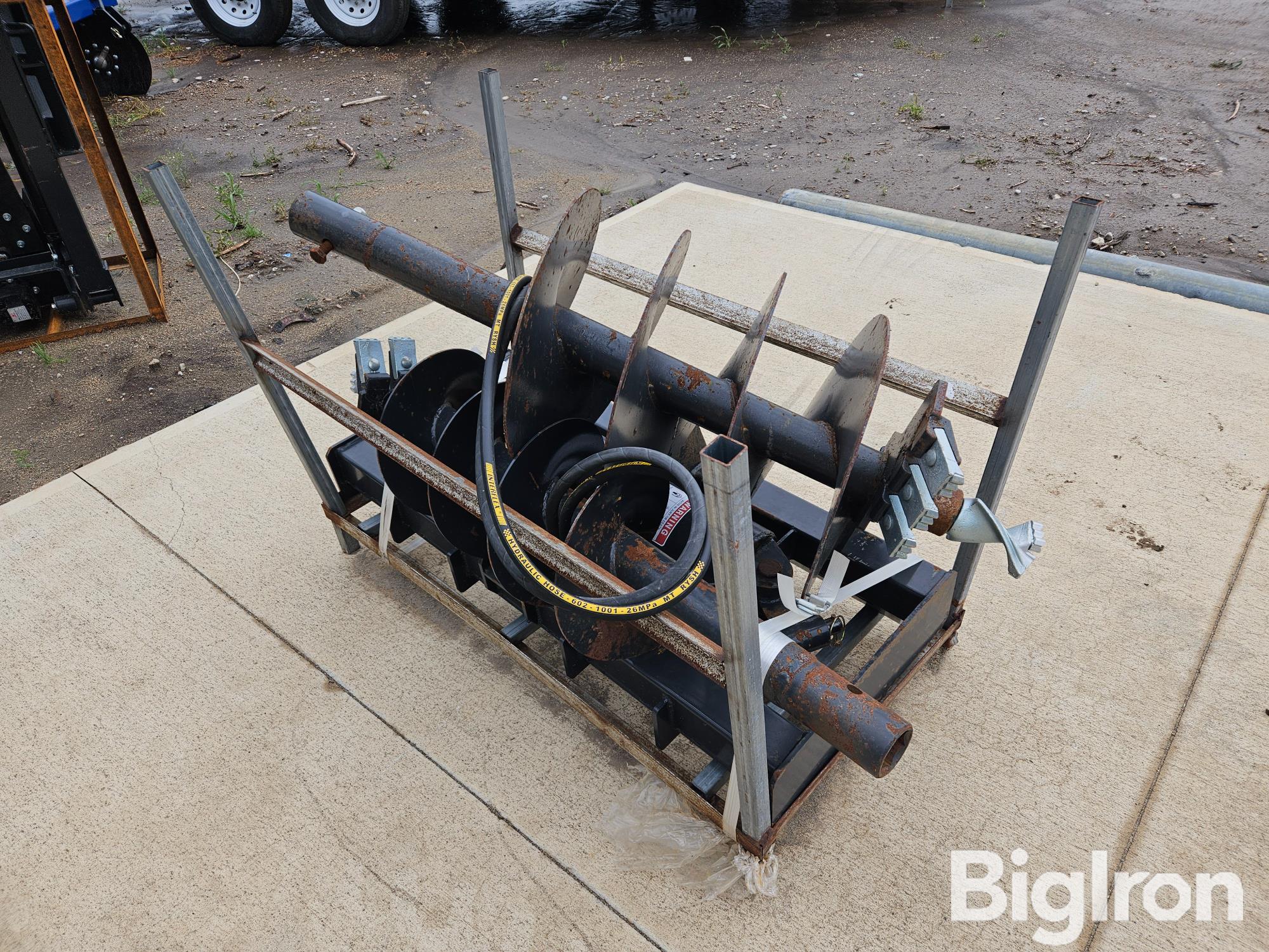 2024 Jct Post Hole Auger Skid Steer Attachment Bigiron Auctions