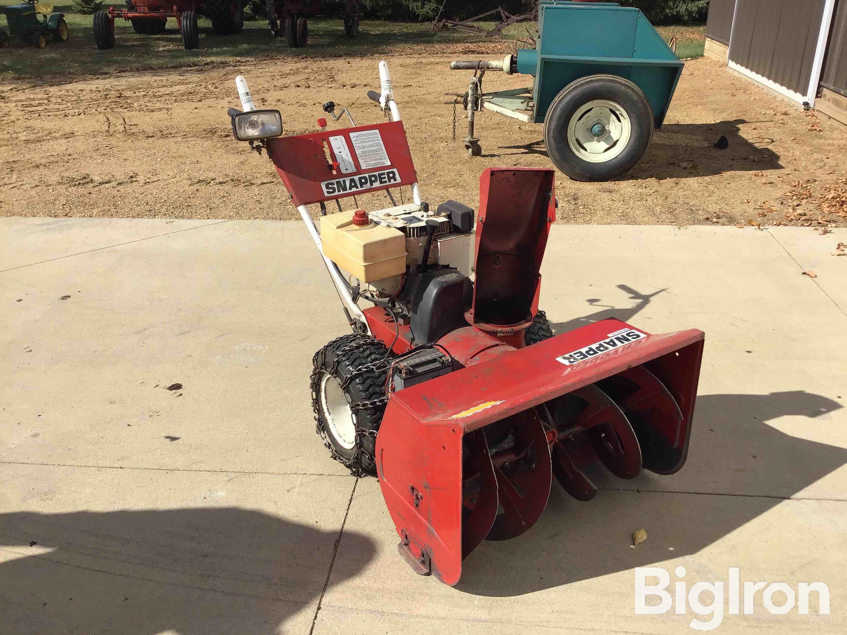 Snapper 10HP30 Snowblower BigIron Auctions