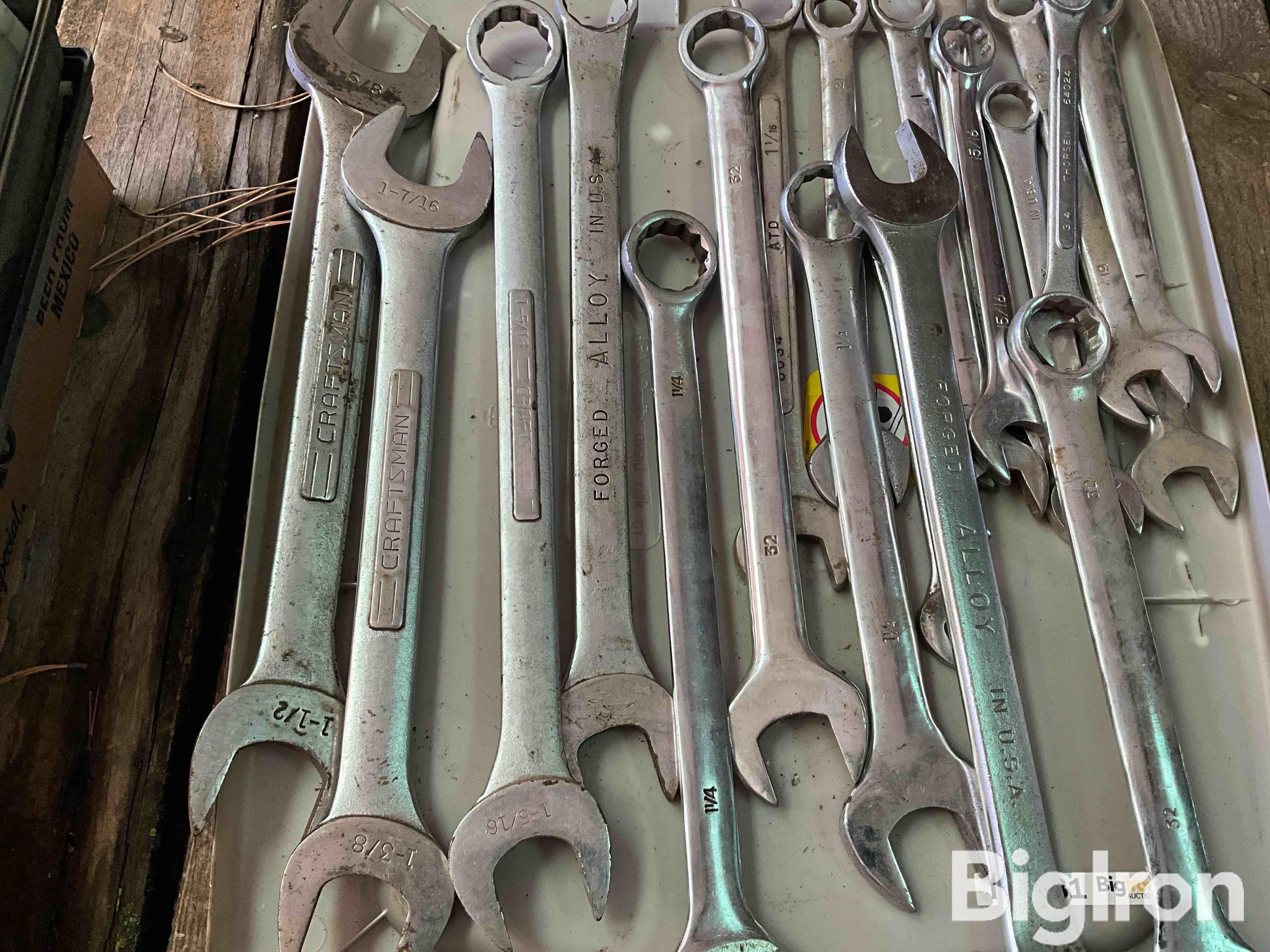 Combination Wrenches Bigiron Auctions