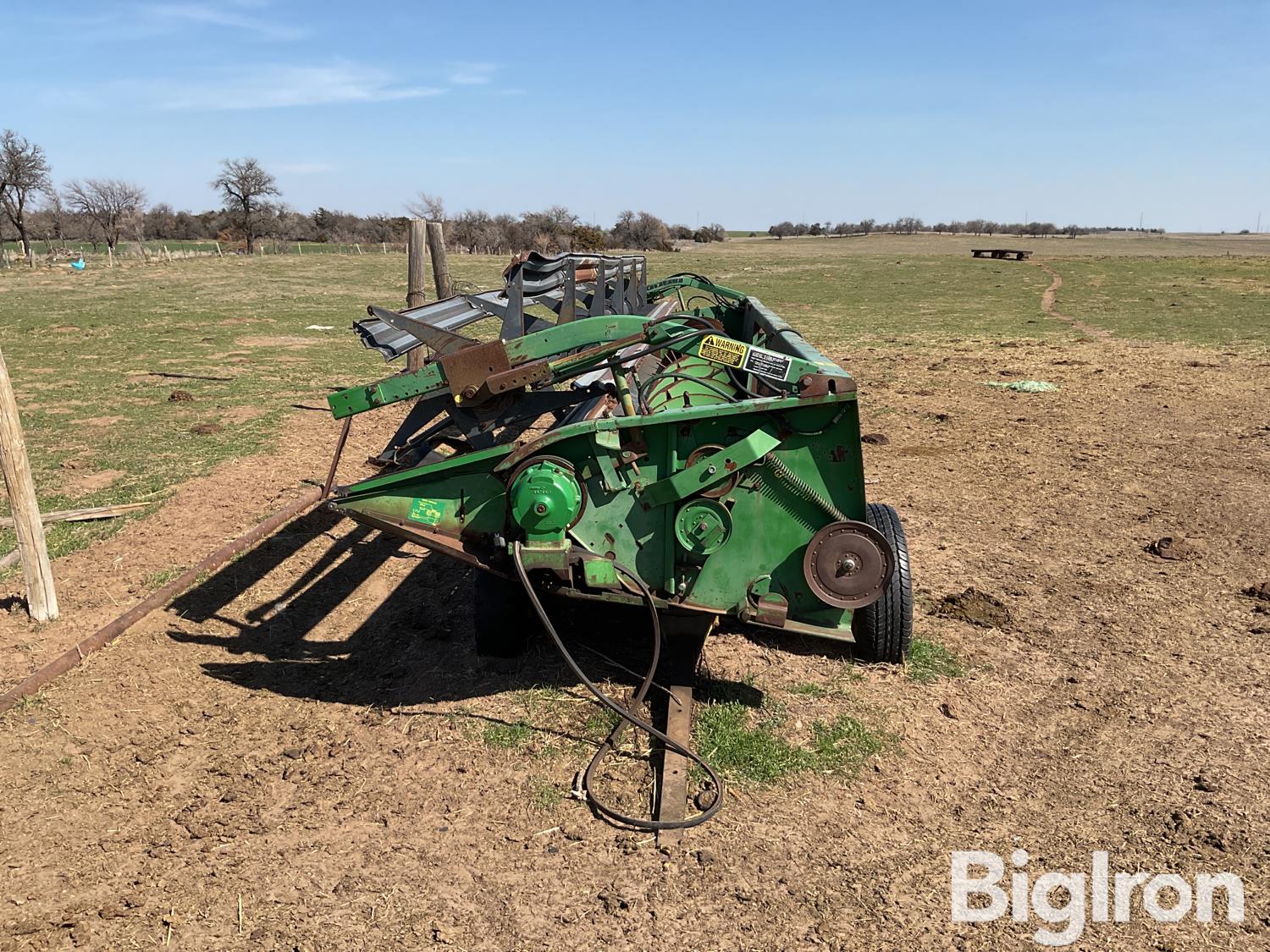 John Deere 925 Platform Header w/ Trailer BigIron Auctions