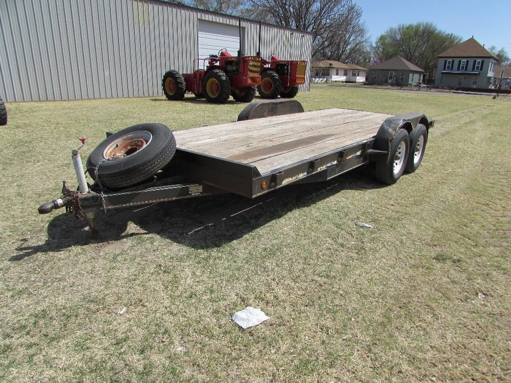 1994 J&C 18' T/A Jackson Flatbed Trailer BigIron Auctions