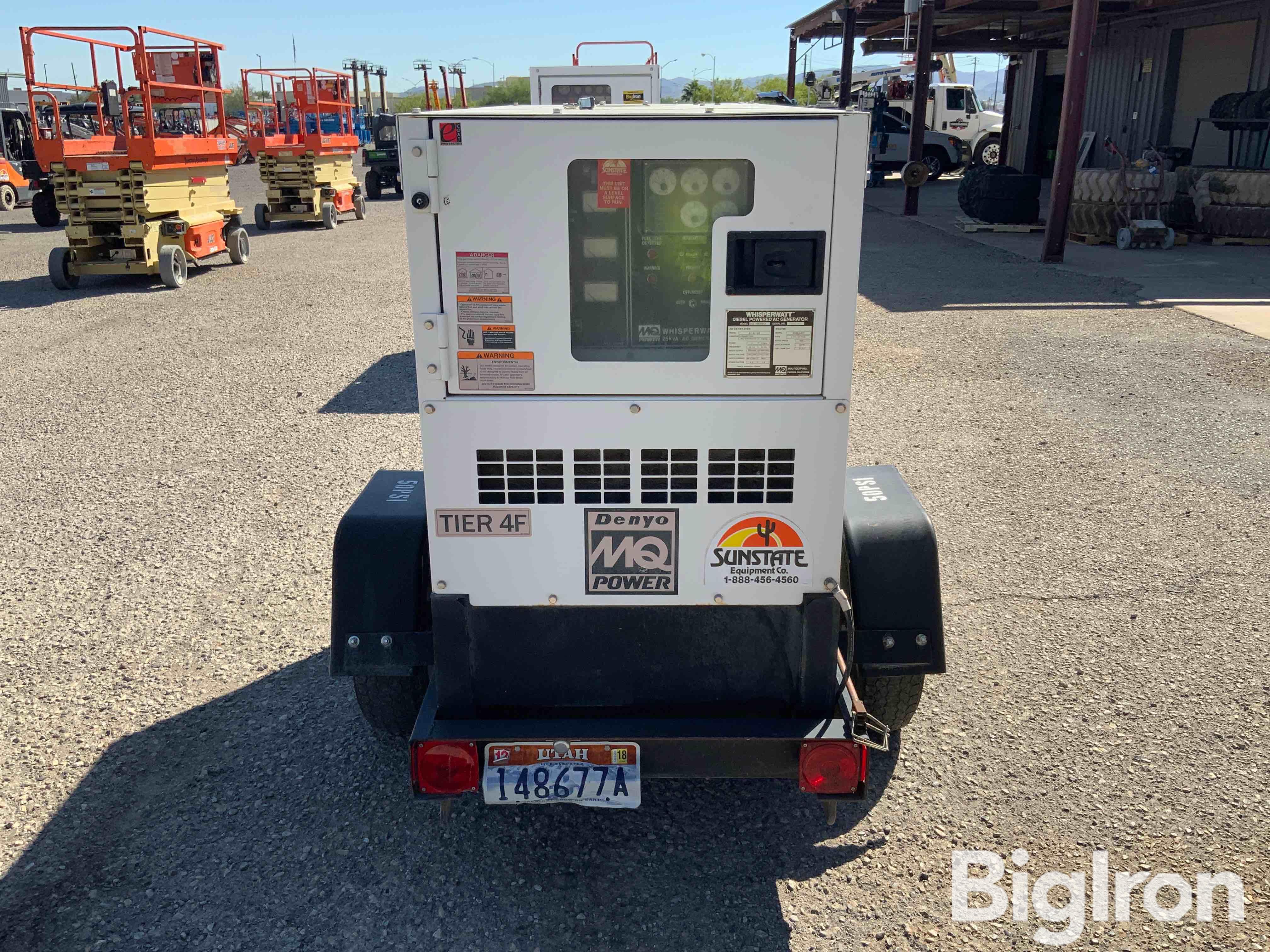 2016 Multiquip DCA25SSIU4F Towable Generator BigIron Auctions