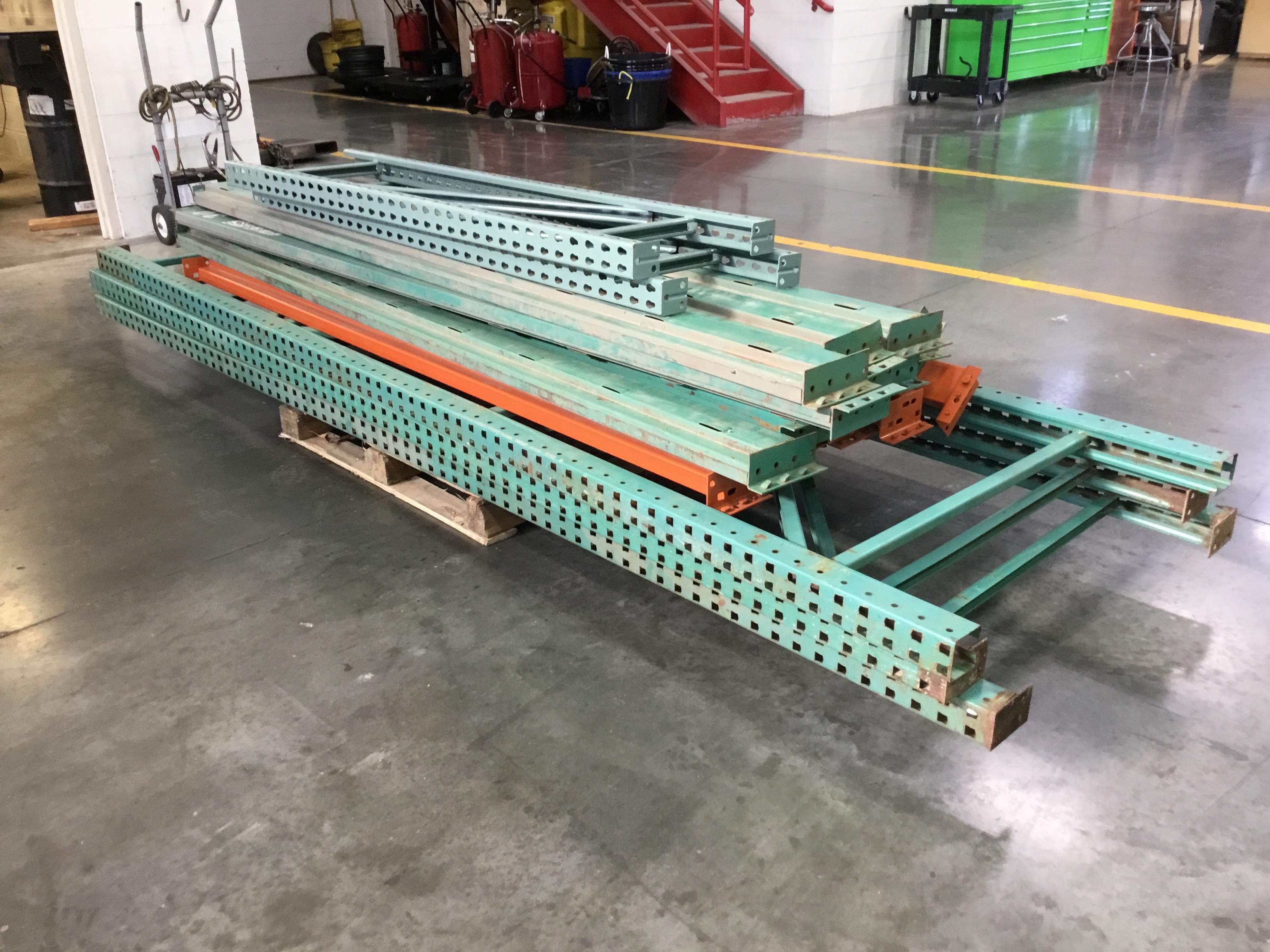 Metal Shelving Frames BigIron Auctions