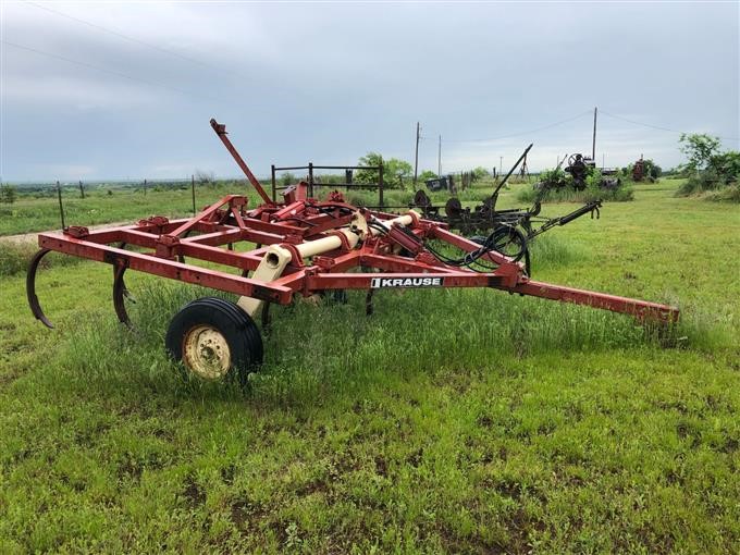 Krause 1080A Single-Fold Shank Chisel Plow BigIron Auctions