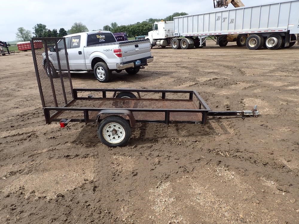 2001 Carr 4x8 S/A Utility Trailer BigIron Auctions