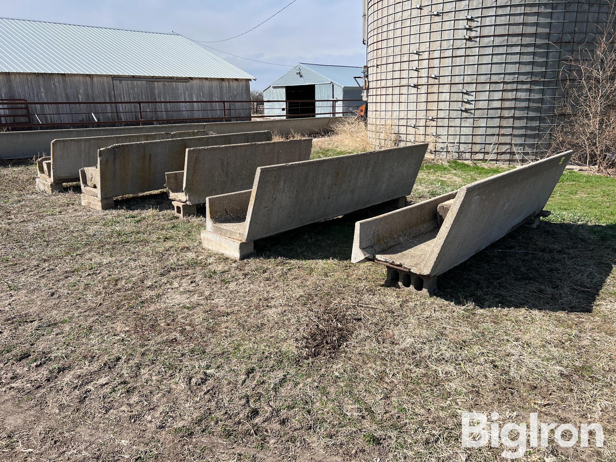 Concrete Feed Bunks BigIron Auctions