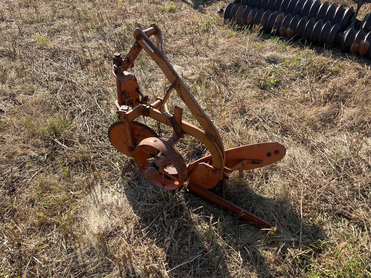 Allis-chalmers Single Bottom Plow Bigiron Auctions