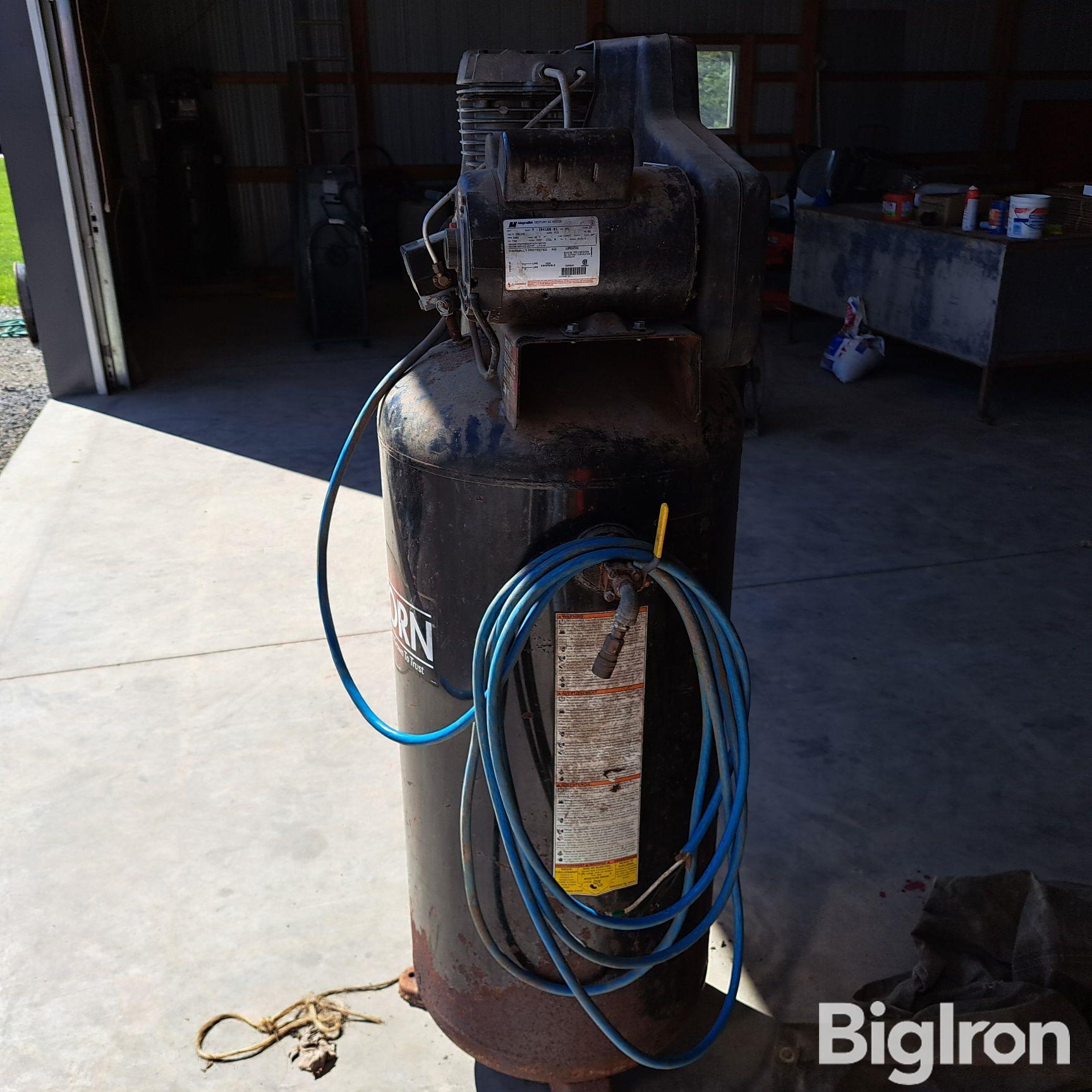 Sanborn 60-Gallon Air Compressor BigIron Auctions