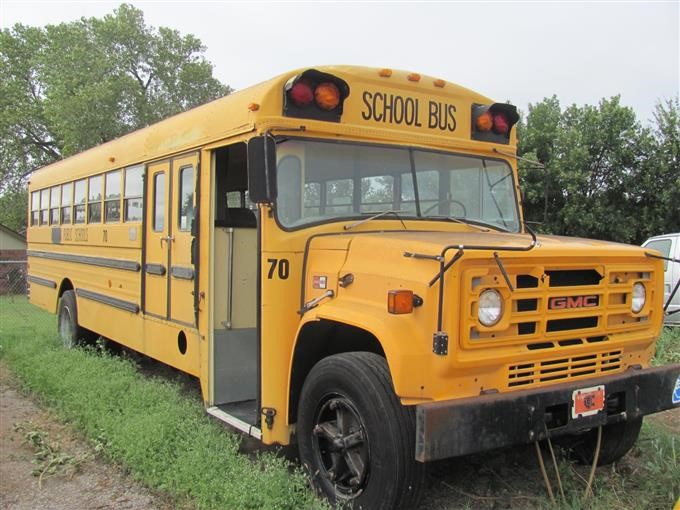 Gmc 6000 school bus