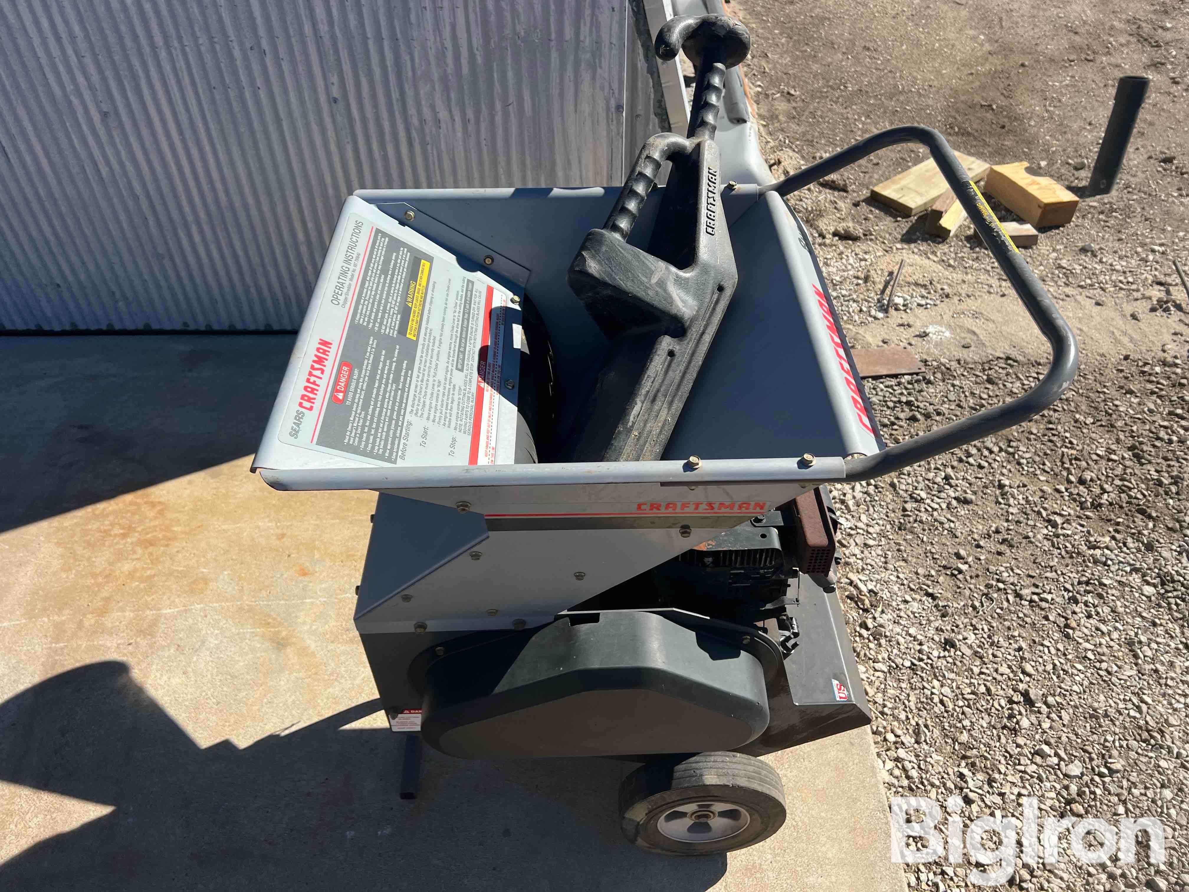 Craftsman 987.799840 Wood Chipper/Shredder BigIron Auctions