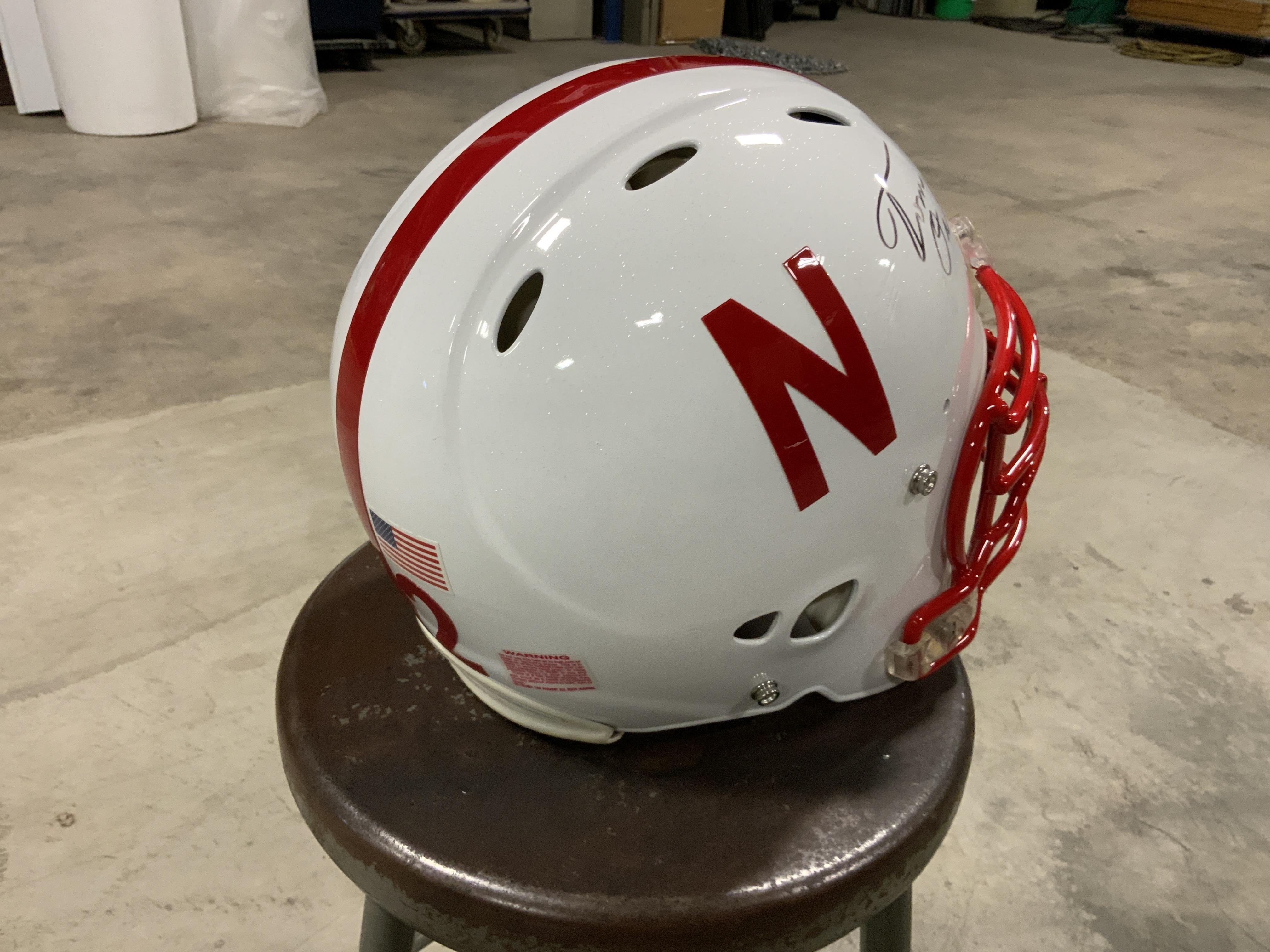 Full Size Replica University Of Nebraska Helmet BigIron Auctions