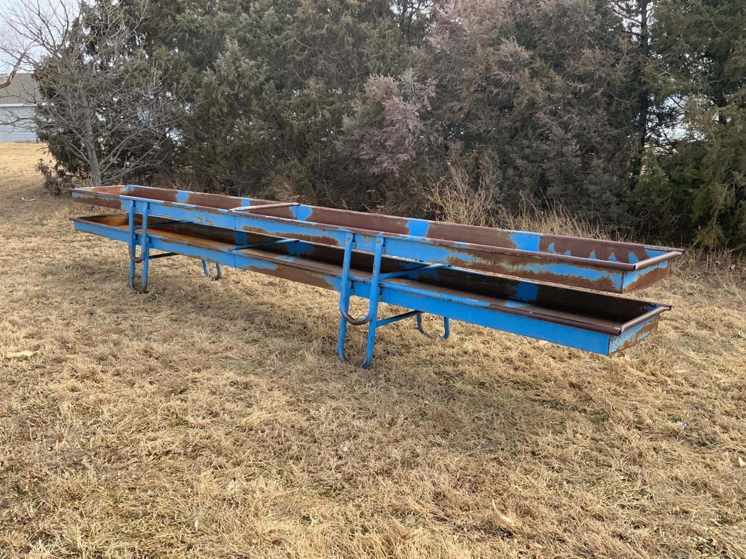 20’ Steel Feedbunks BigIron Auctions