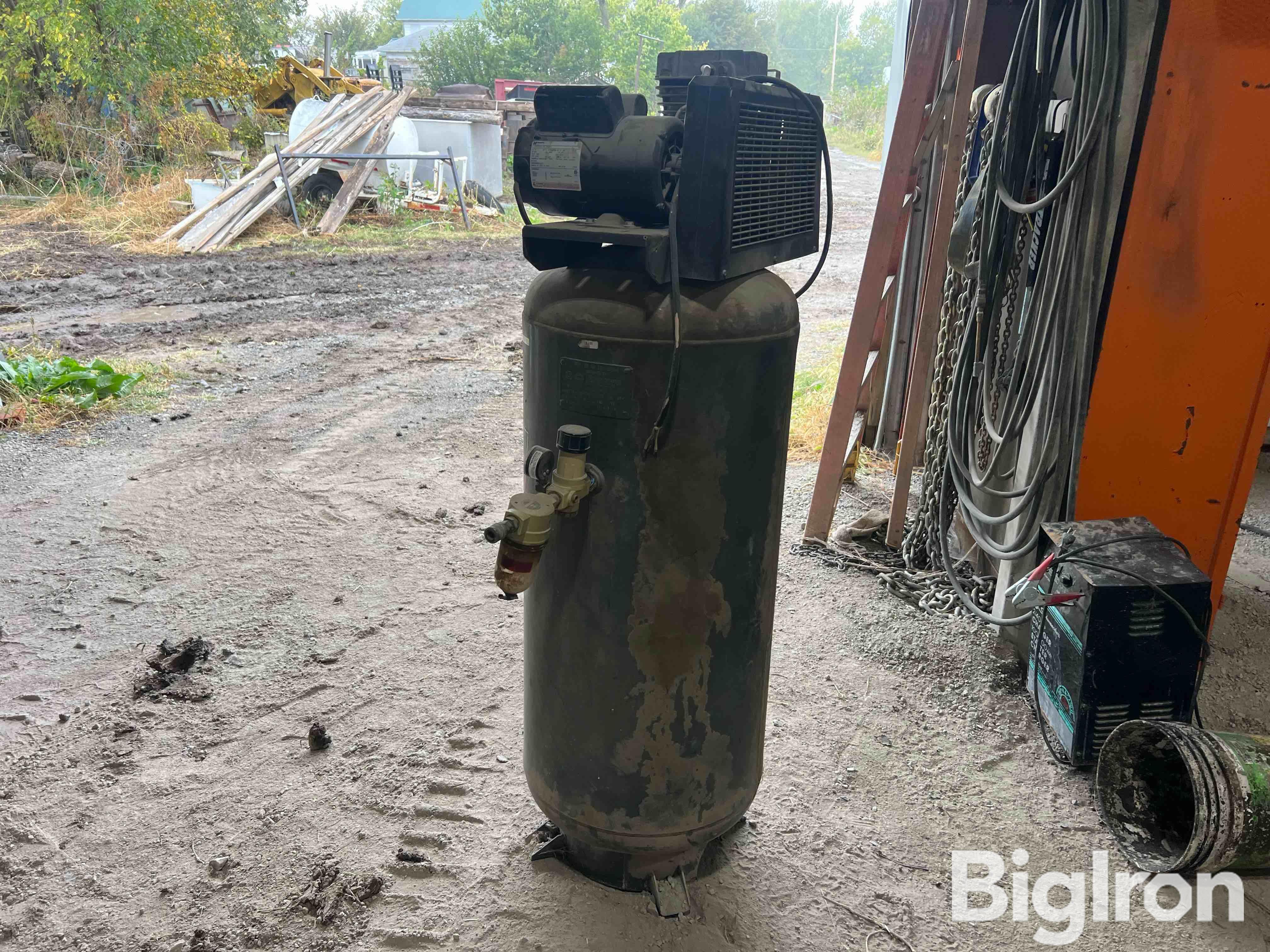 ChargAir IR5E60VAD Air Compressor BigIron Auctions