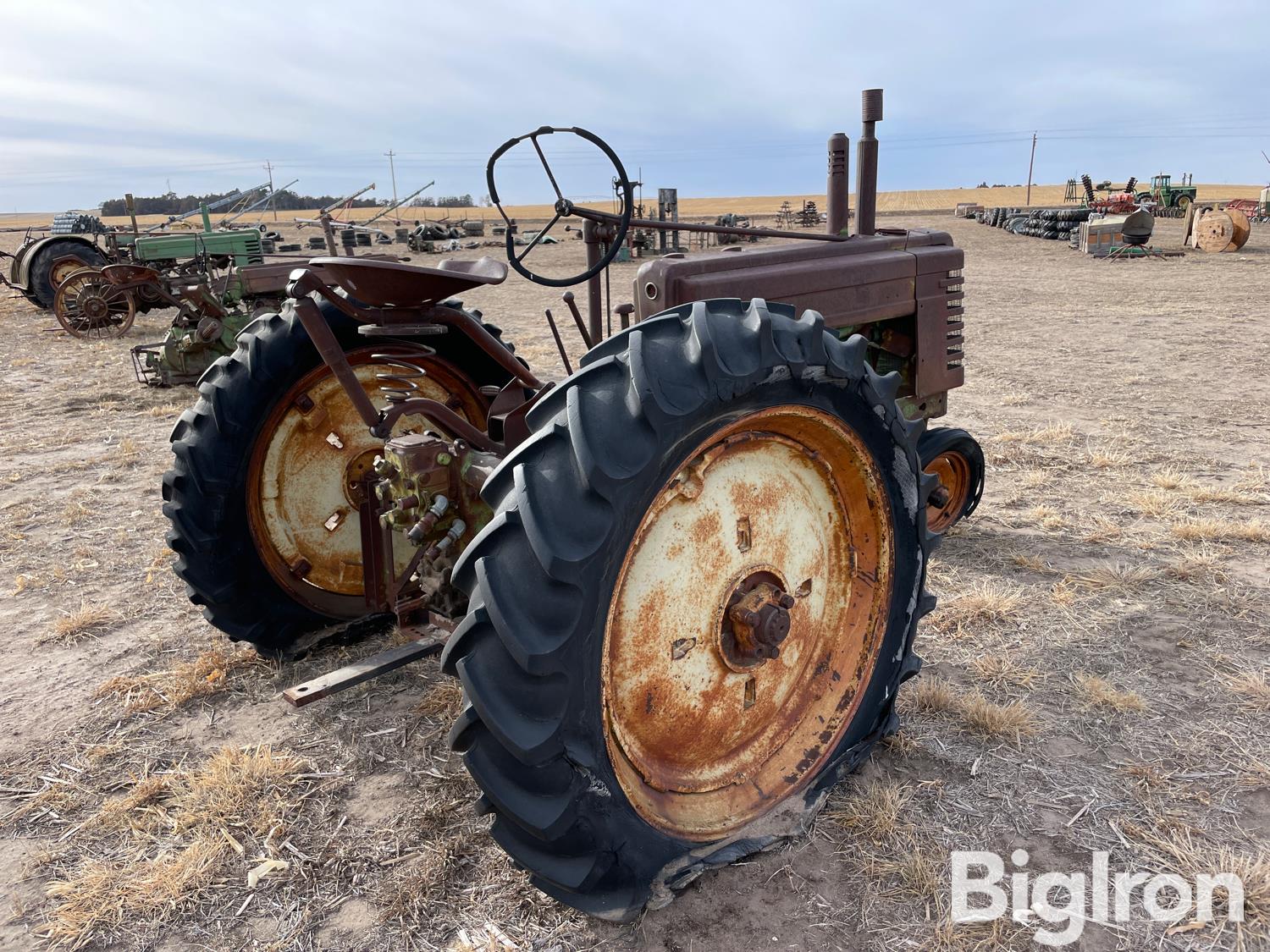 1941 John Deere Model B "All-Fuel" 2WD Tractor BigIron Auctions