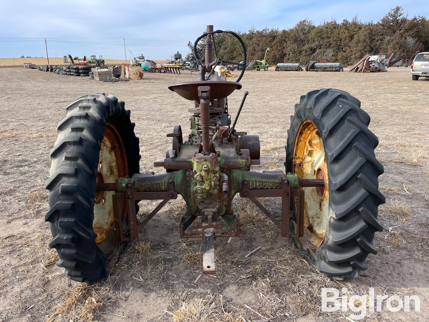 1941 John Deere Model B "All-Fuel" 2WD Tractor BigIron Auctions