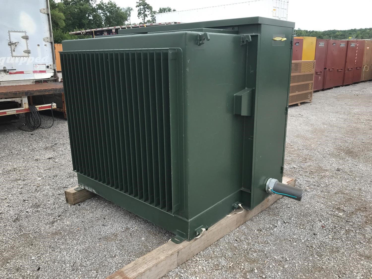 Solomon Three Phase Padmount 750KVA Transformer BigIron Auctions