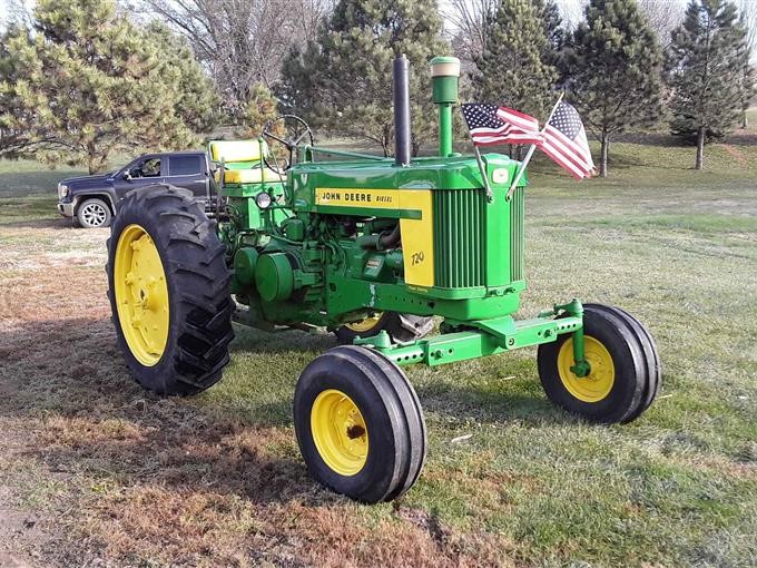 1958 John Deere 720 Diesel 2WD Tractor BigIron Auctions