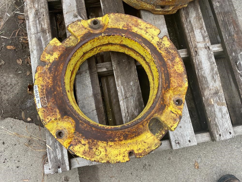 John Deere R28520r Wheel Weights Bigiron Auctions