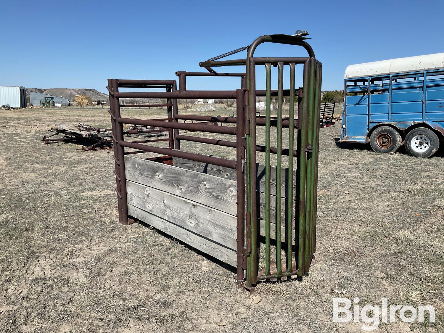 Homemade Roping Chute BigIron Auctions